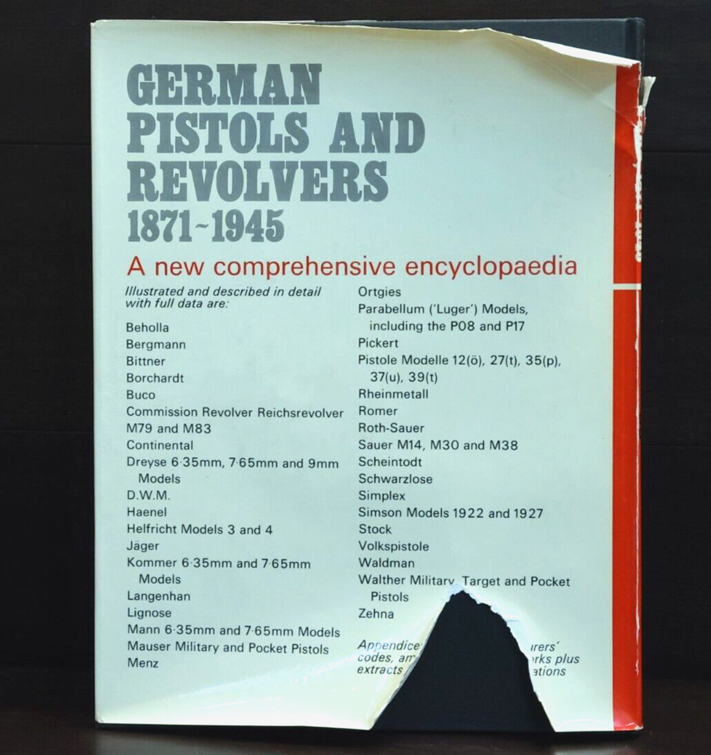 German Pistols & Revolvers 1871-1945 by Ian V. Hogg