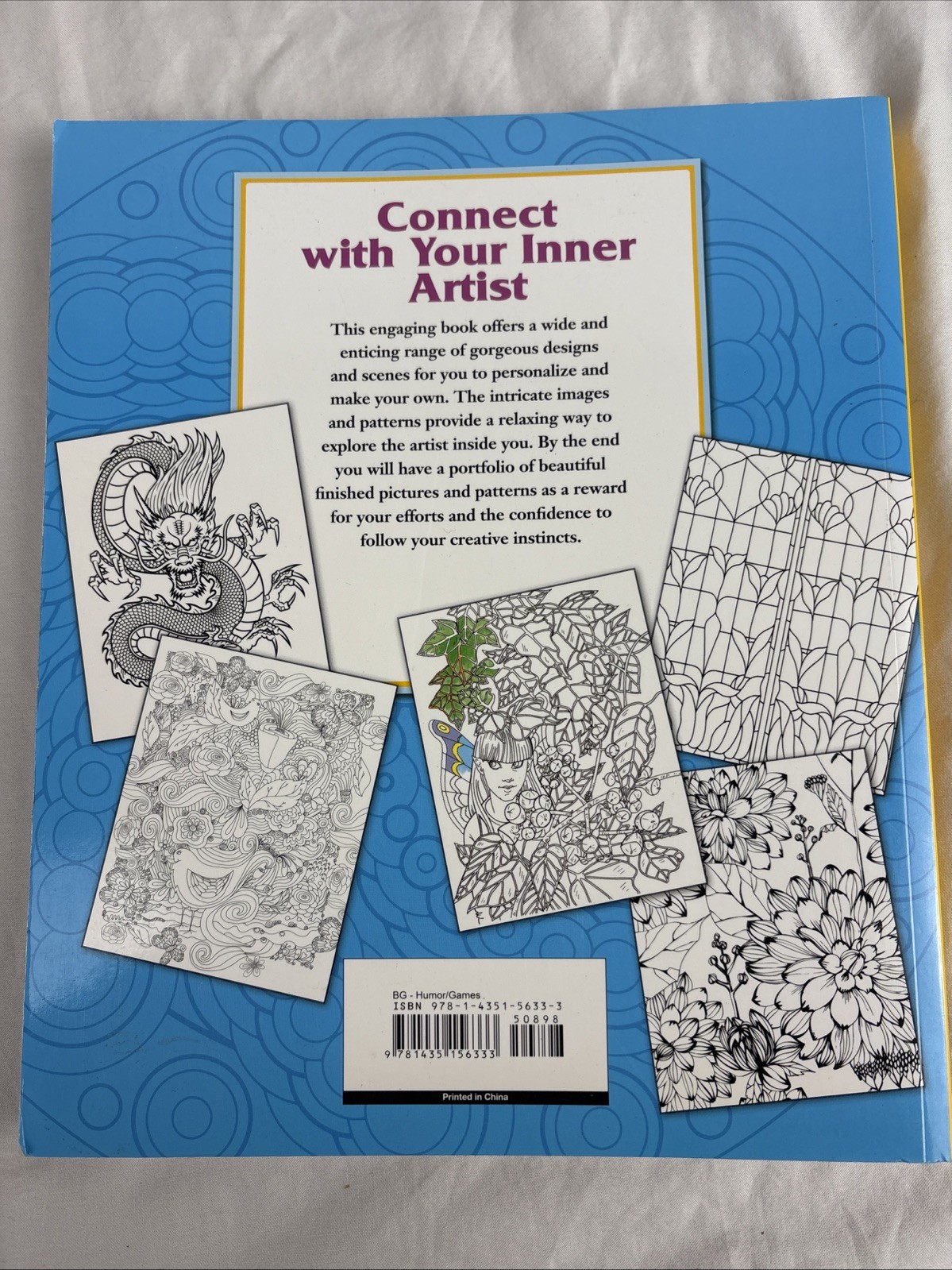 352 PAGES OF ACTIVITY THE COLORING BOOK – THE COLOURING BOOK FOR GROWN UPS