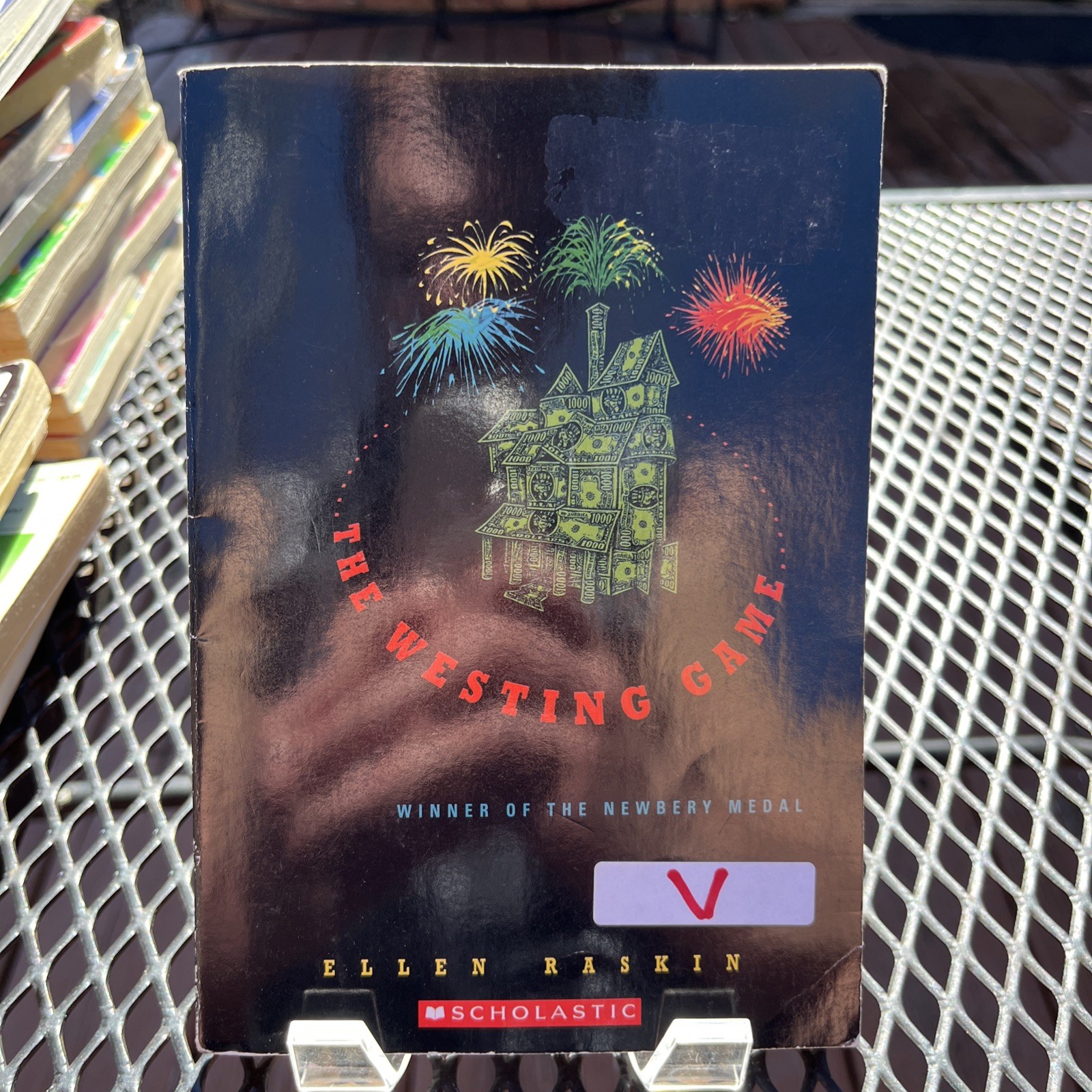 The Westing Game by Ellen Raskin / 2000s Scholastic printing paperback