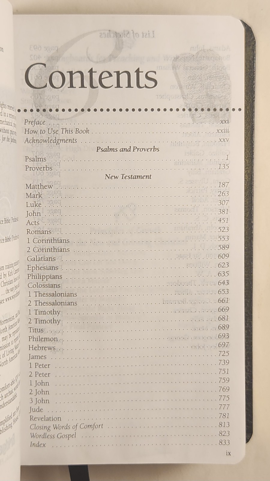 Evidence New Testament-OE-Psalms and Proverbs by Ray Comfort Leather Pocket Ed.