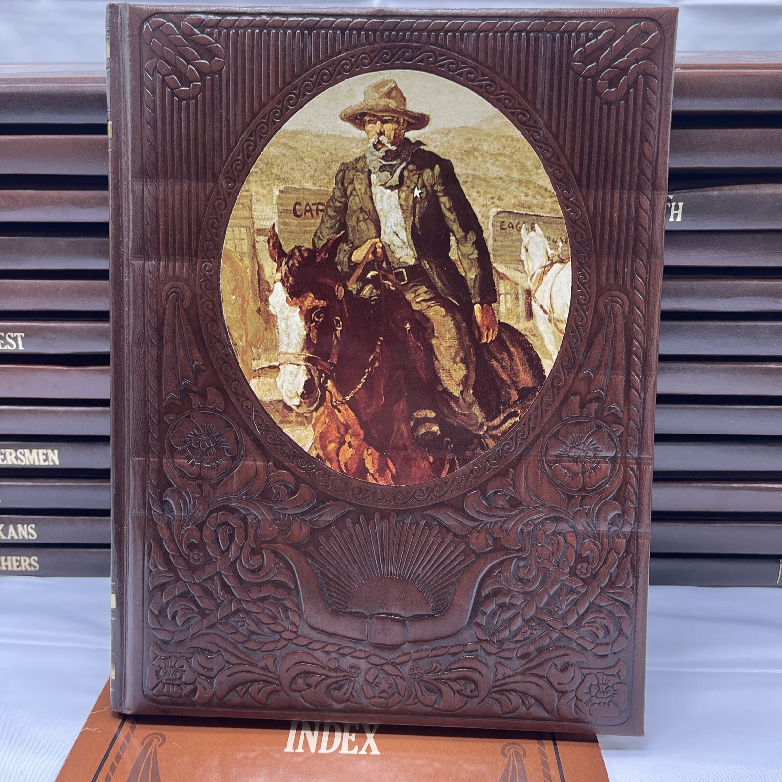CHOICE – The Old West Series Time Life Books Faux Leather Books (titles in desc)