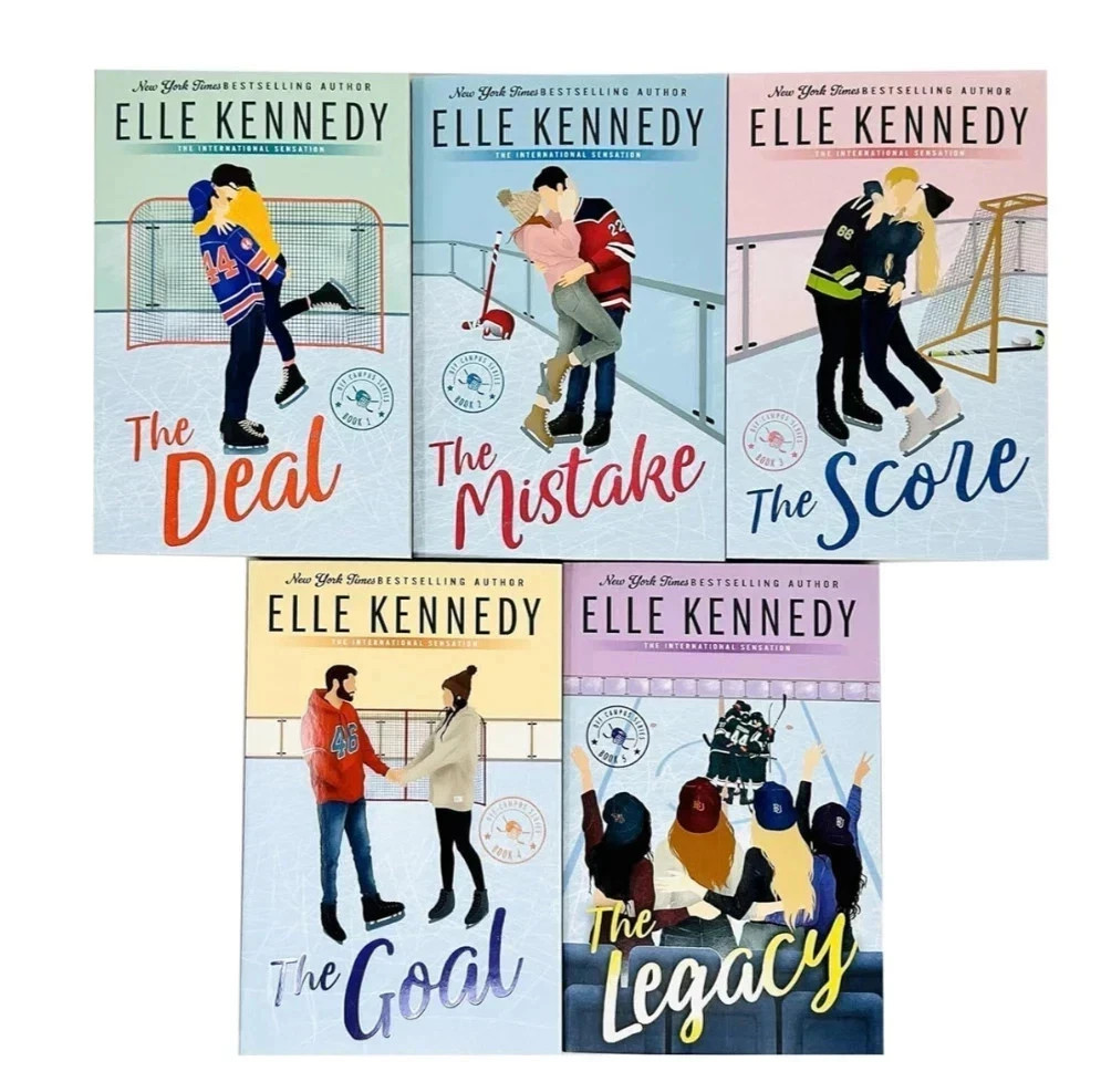 The off Campus 5 set by Elle Kennedy Brand New English Paperback