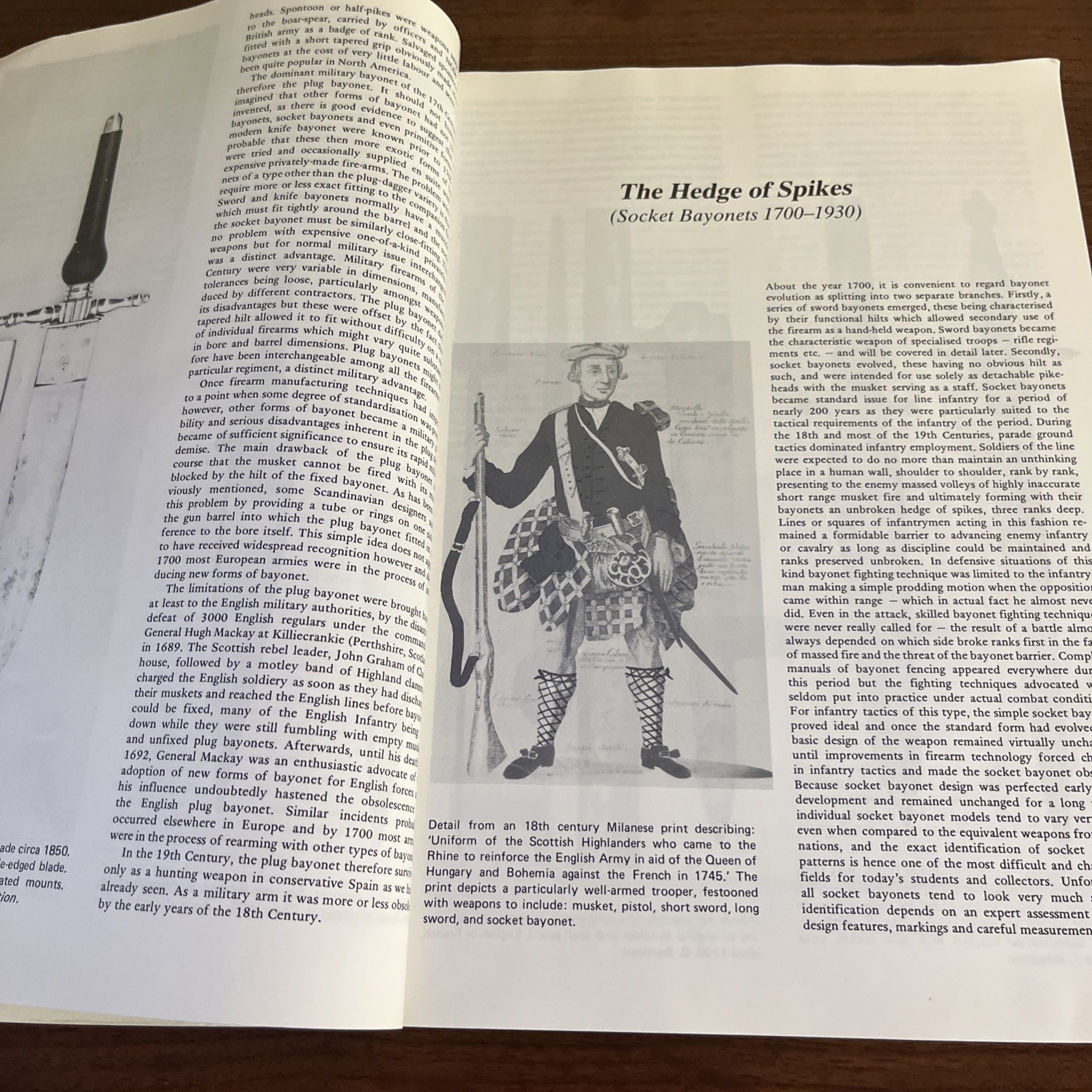 The Bayonet An Evolution & History by R.D.C. Evans & Frederick Stephens SIGNED