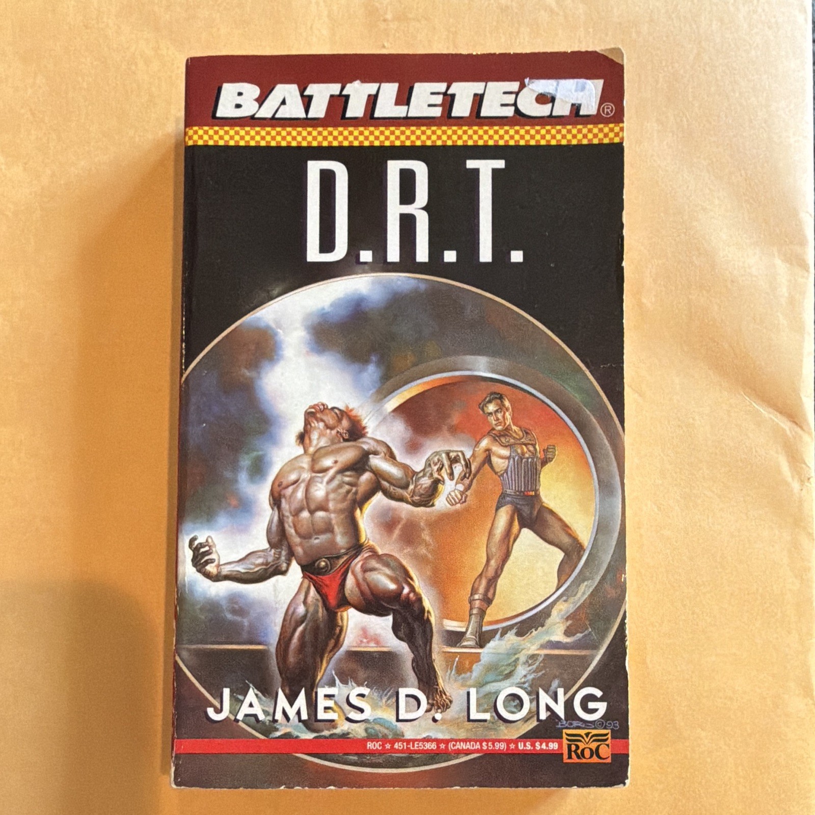 ROC BattleTech D.R.T. Paperback Sci-Fi Novel James D. Long English