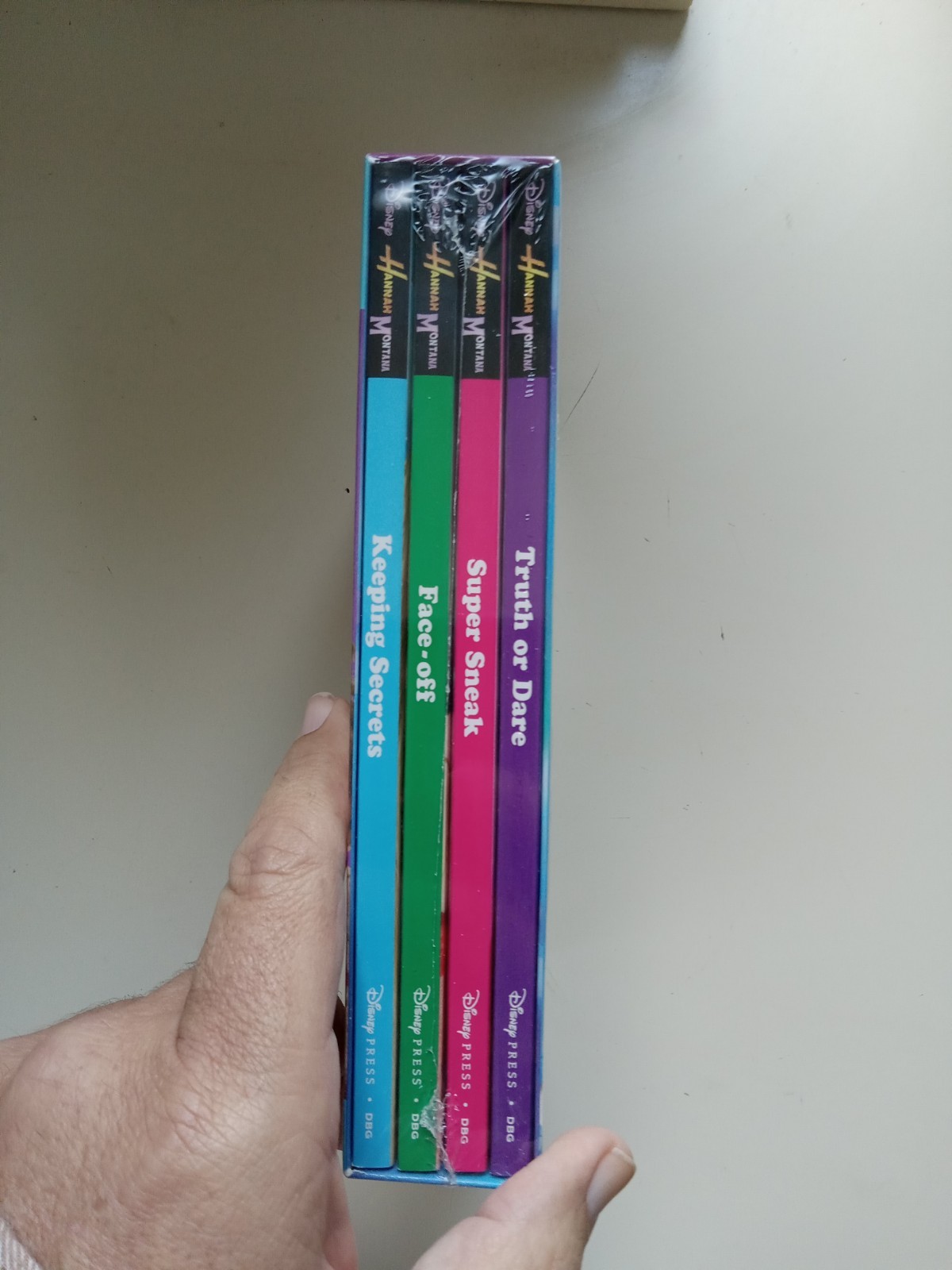 Disney Hannah Montana Best of Both Worlds Boxed Set 4 Junior Novels NEW SEALED