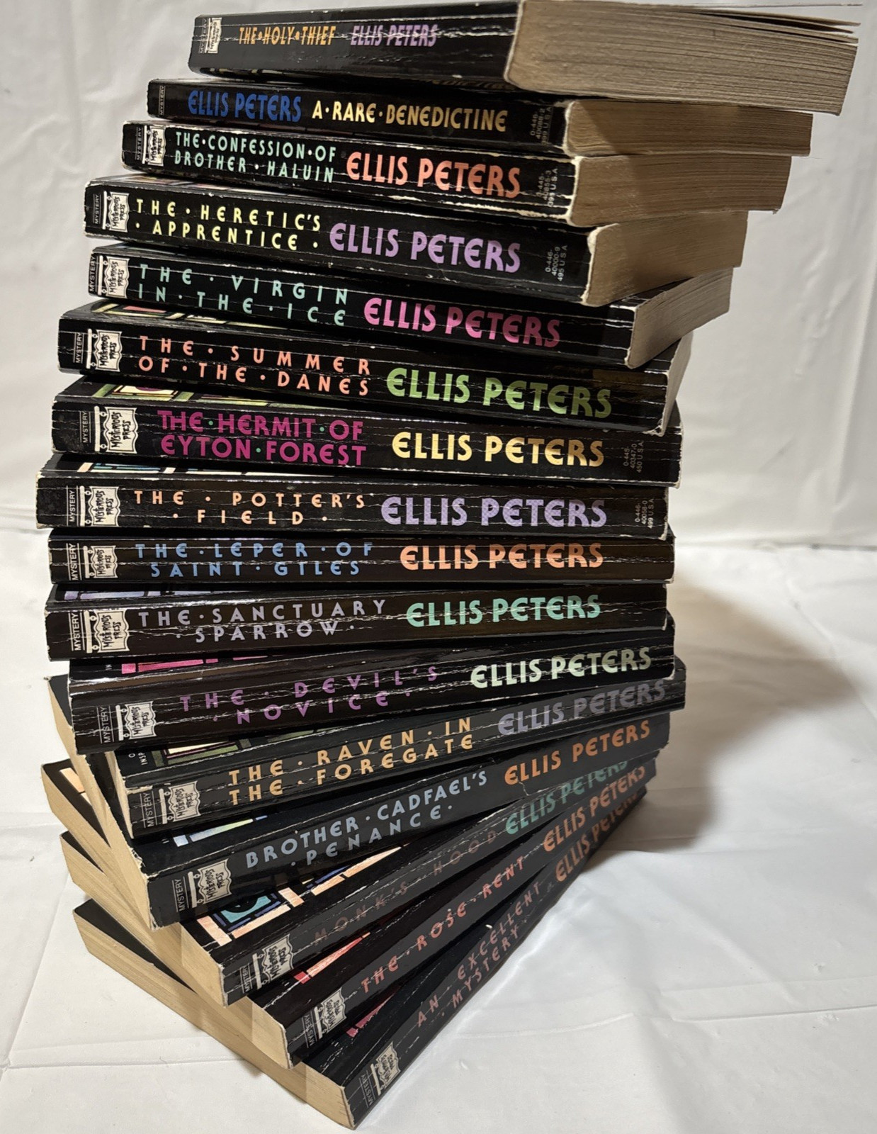 Ellis Peters, Chronicles Of Brother Cartel, Lot of 16 books