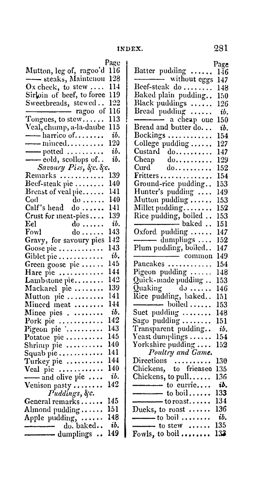1828 Modern Domestic Cookery, And Useful Receipt Vintage Cook Book 287 Pages