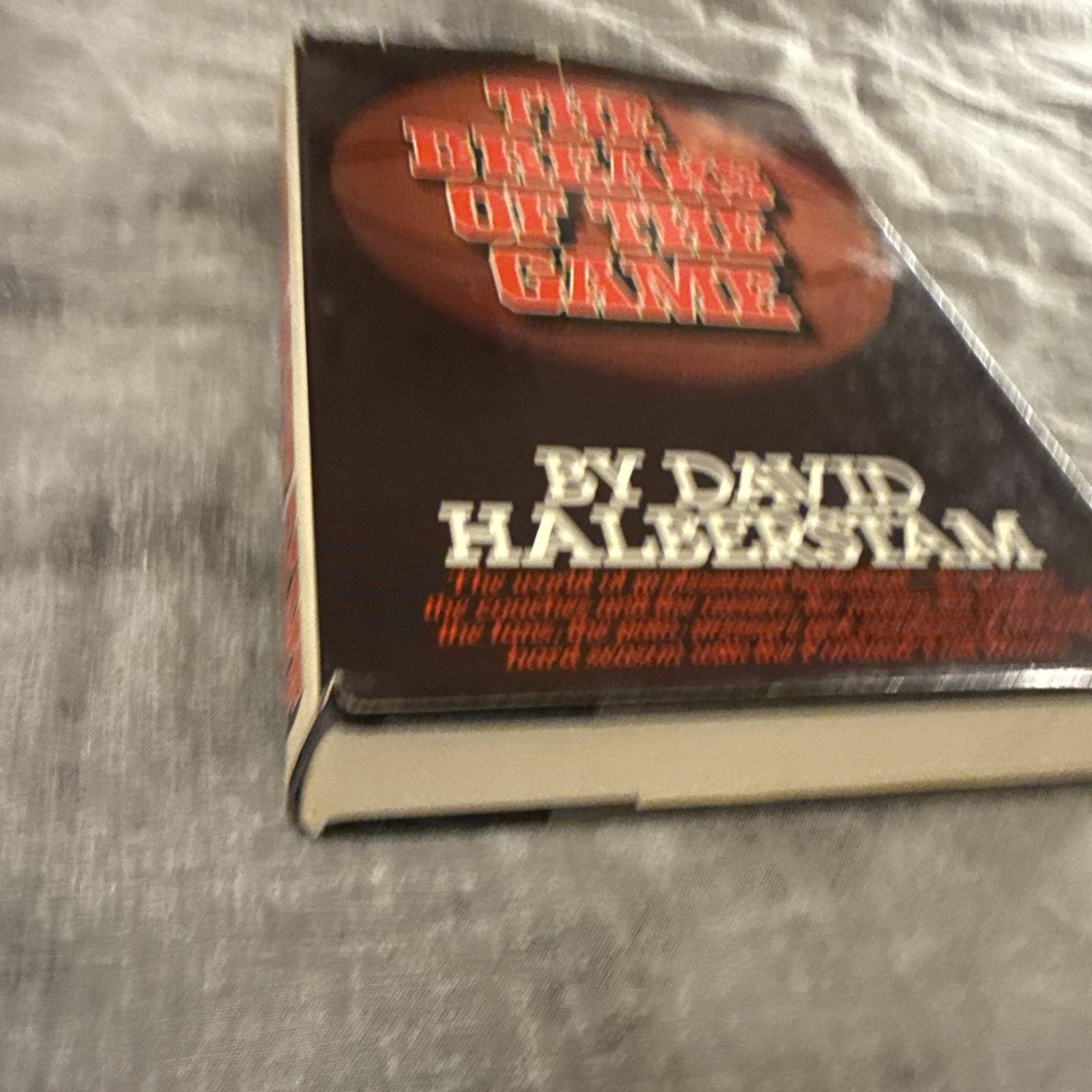 The Breaks of the Game David Halberstam 1981 1st Edition Portland Trail Blazers
