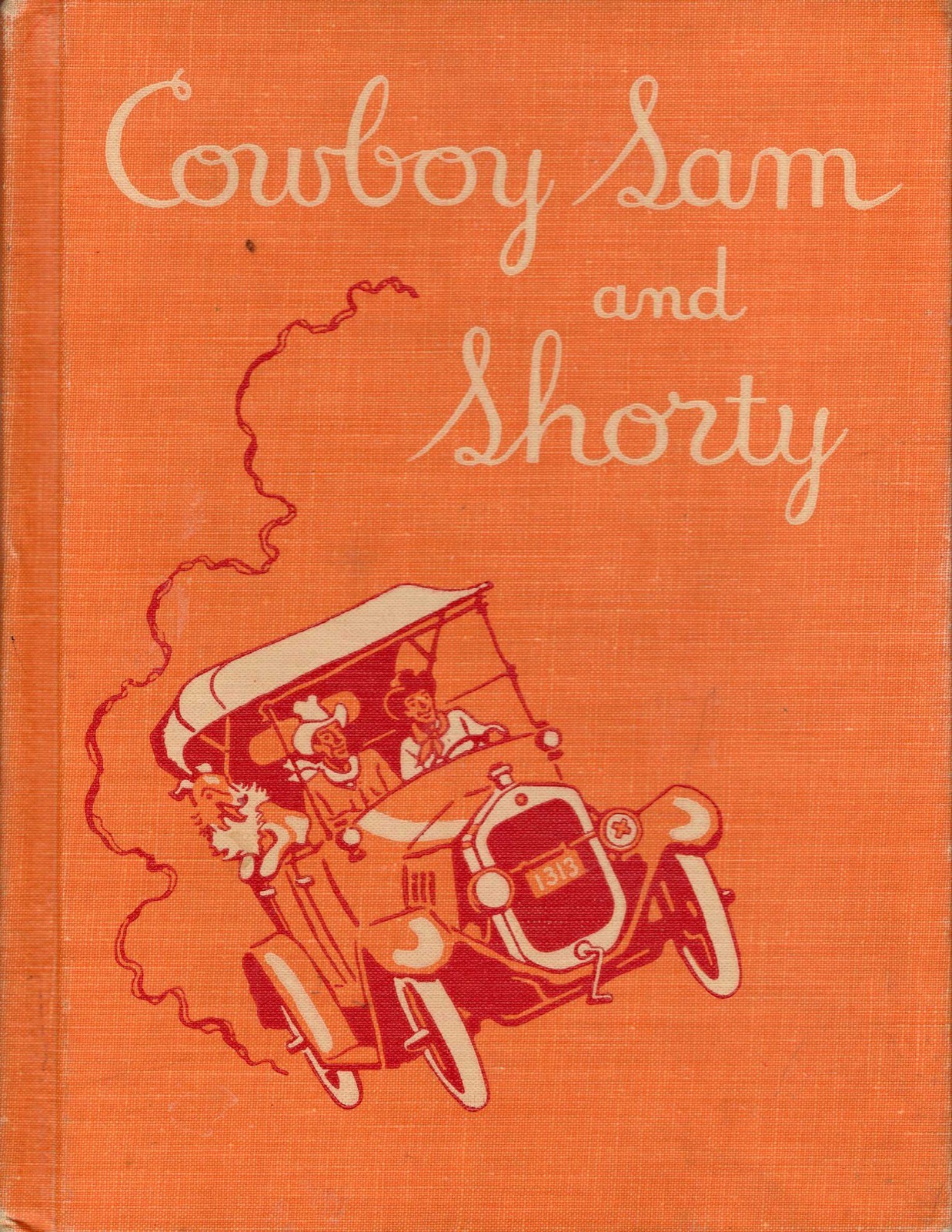 COWBOY SAM AND SHORTY, EDNA WALKER CHANDLER, HARDCOVER, EARLY READER, 1953
