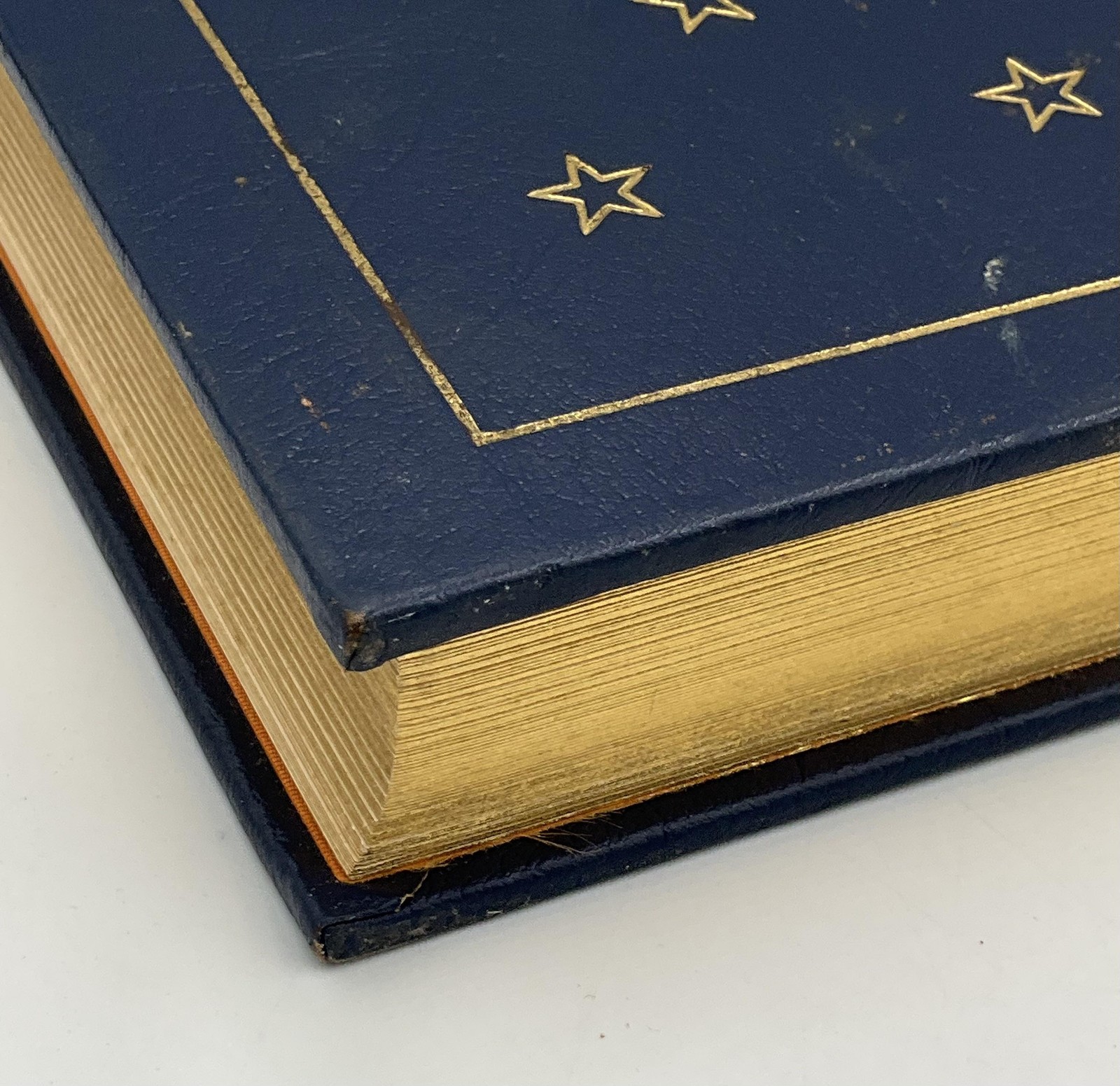 Vintage Rights Of Man Thomas Paine HC Collector’s Ed Leather Blue 1989 Taunton