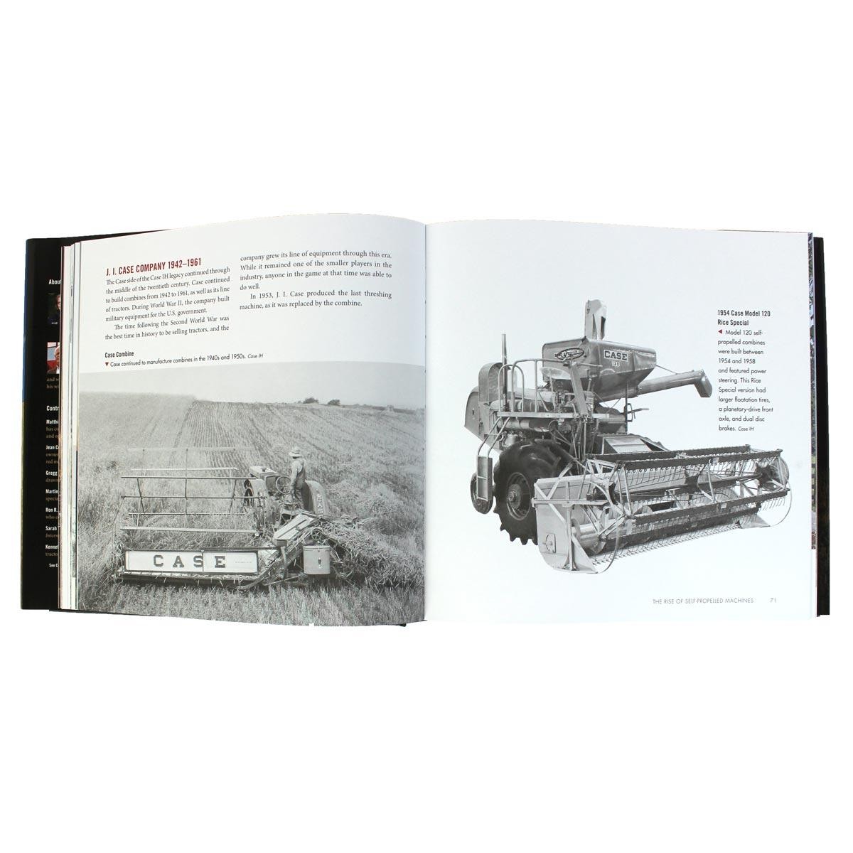 Red Combines 1915-2020 Revised 384 Page Hardbound Book Case IH 9781642340426