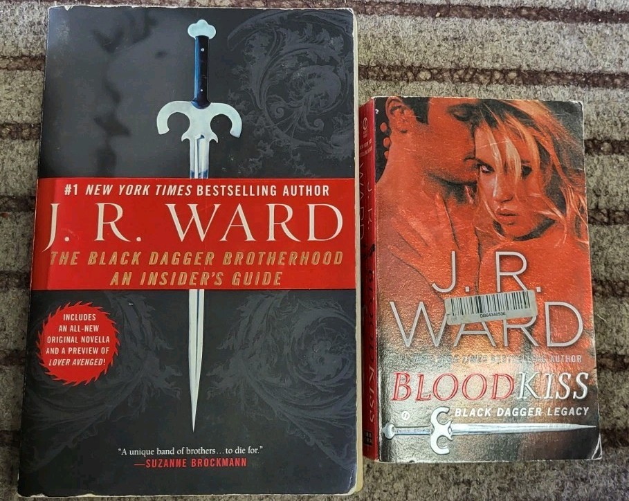 Lot 16 J.R. Ward. Black Dagger Brotherhood Series 1-14 & 20 + Blood Kiss