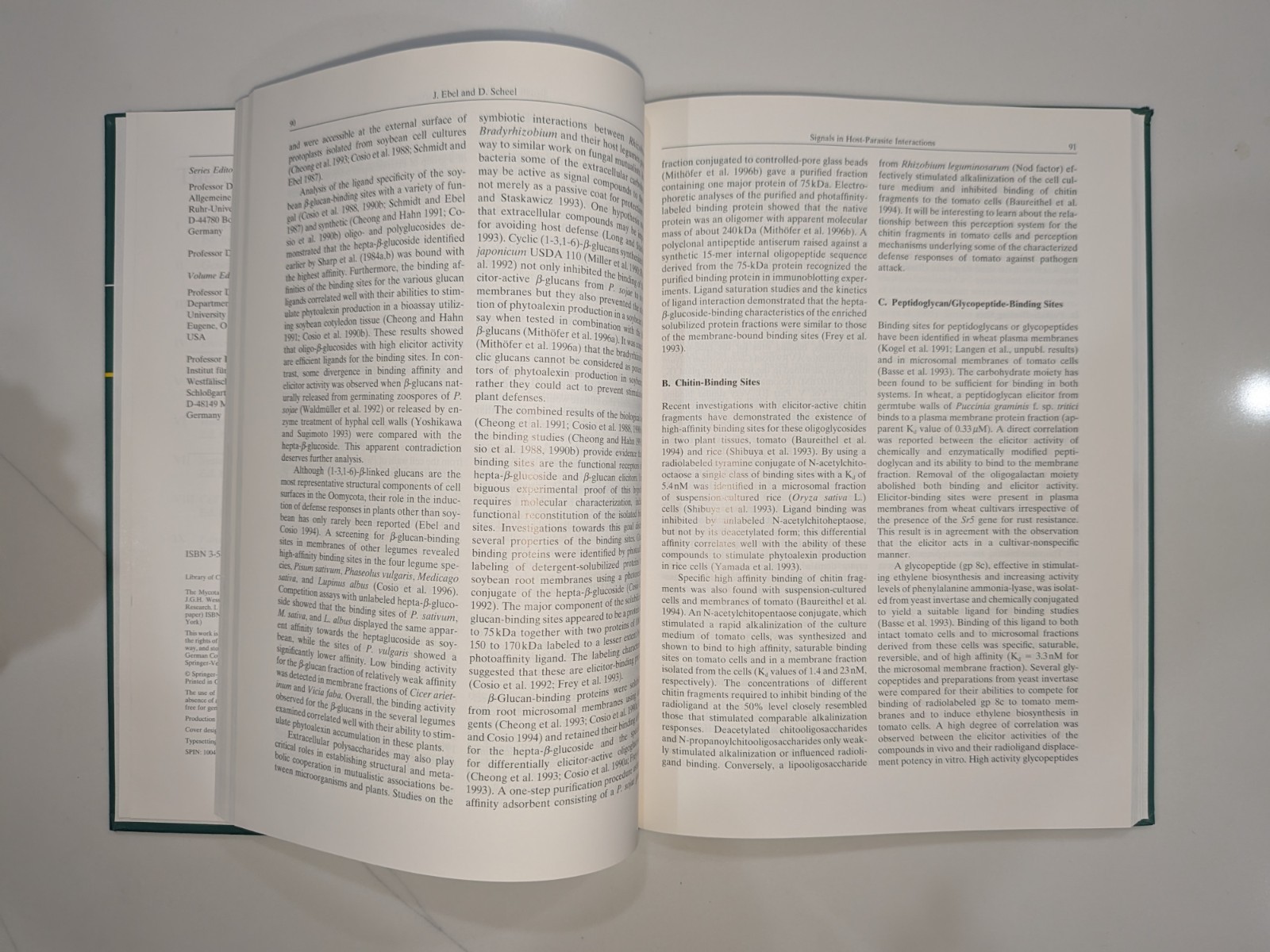 The Mycota Vol V Plant Relationships Part A – Carroll / 1997 Hardcover Springer