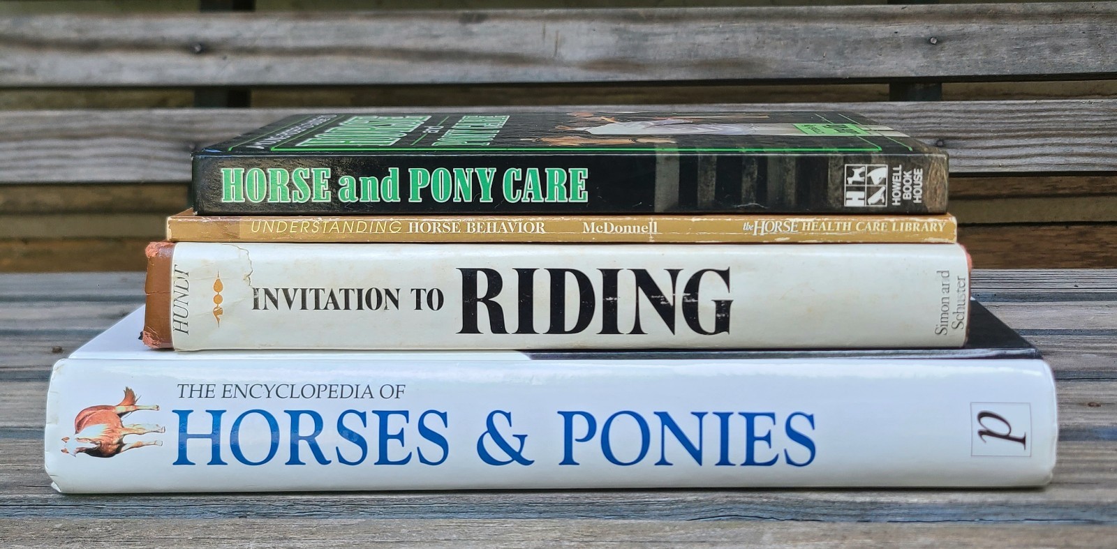 Vintage Books about Horses- Riding/Equestrian/Pony/Horse/Care/Health/Behavior