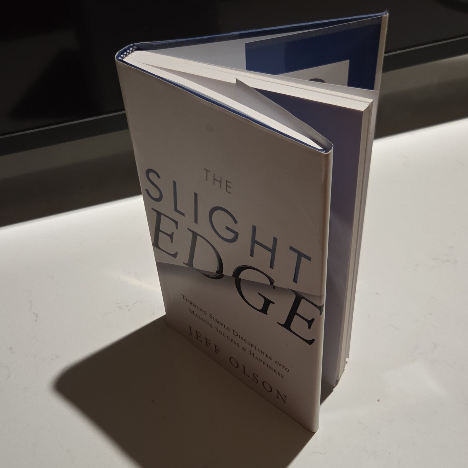 Jeff Olson John David Mann The Slight Edge Hardcover 2013 Greenleaf Self-Help