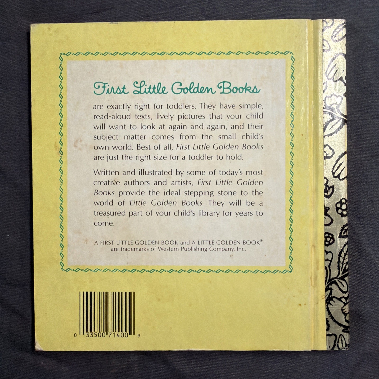 VINTAGE A FIRST LITTLE GOLDEN BOOK DISNEY’S PINOCCHIO 10152-22 1992 #13F