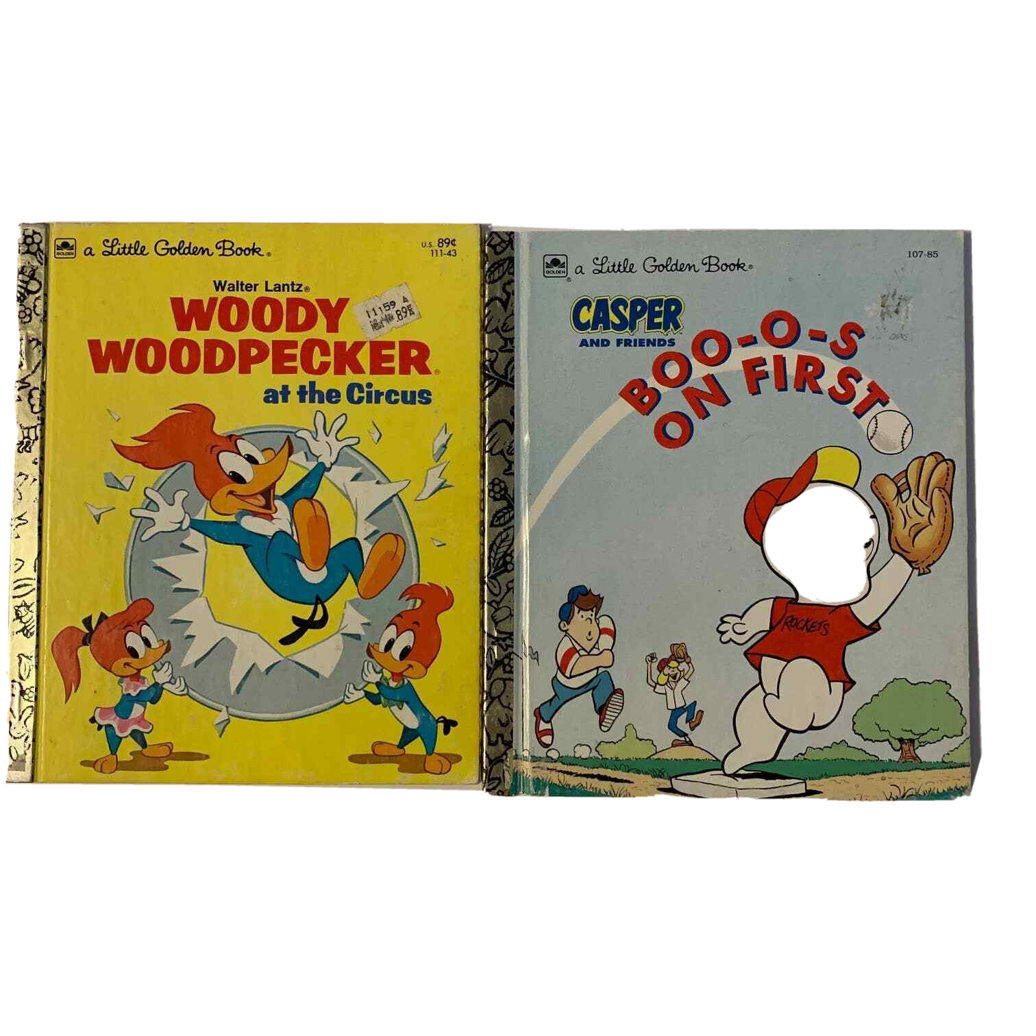 Little Golden Books Lot of 8 -See Description for Individual Books