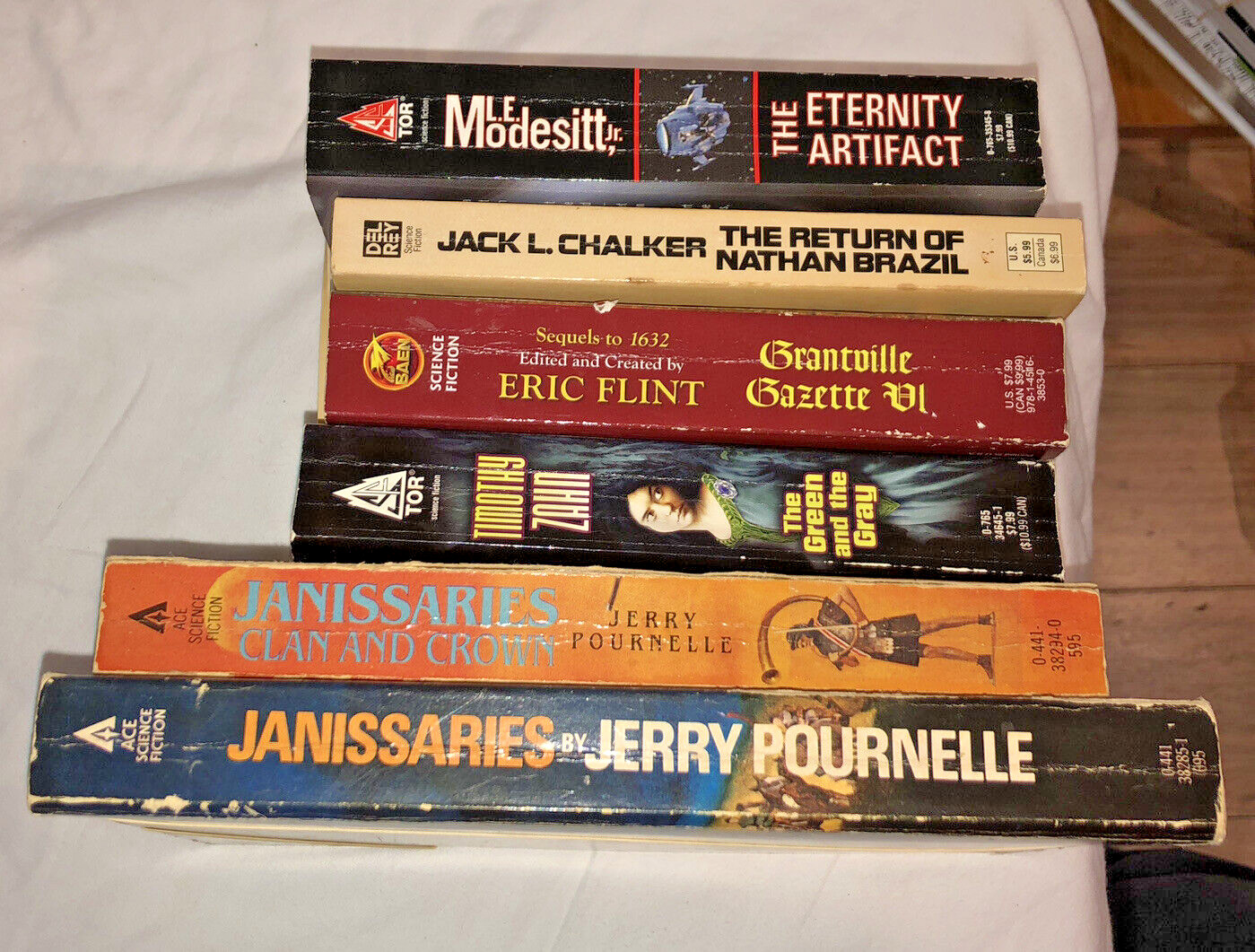 Science Fiction Book Lot Of 6 Books Package Deal Set