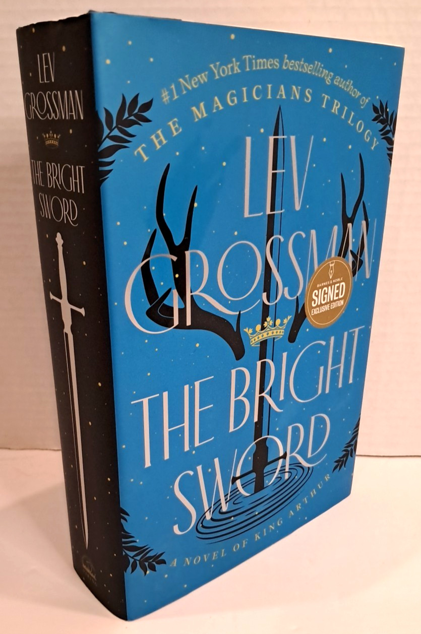 ‚SIGNED‘ The Bright Sword by Lev Grossman (2024) 1st Edition, 1st Printing G1