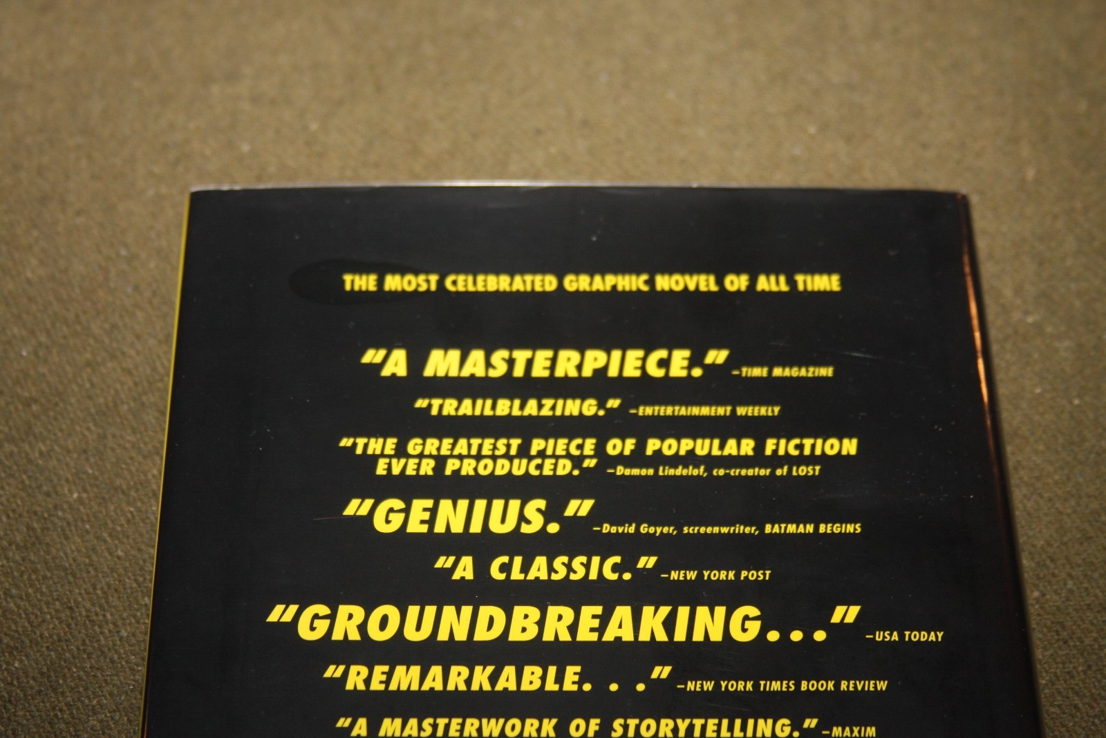 Watchmen by Alan Moore & Dave Gibbons 2008 HC 1st Printing DC