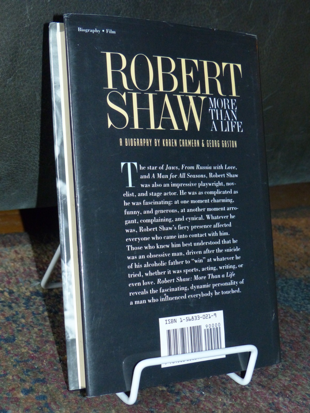 1994 DJ 1st ROBERT SHAW More Than A Life Karen Carmean From Russia With Love