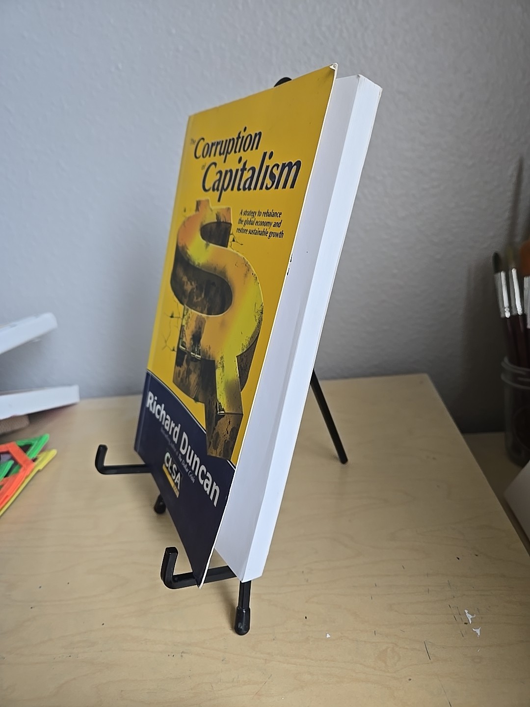 The Corruption of Capitalism by Richard Duncan Book The Fast Free Shipping