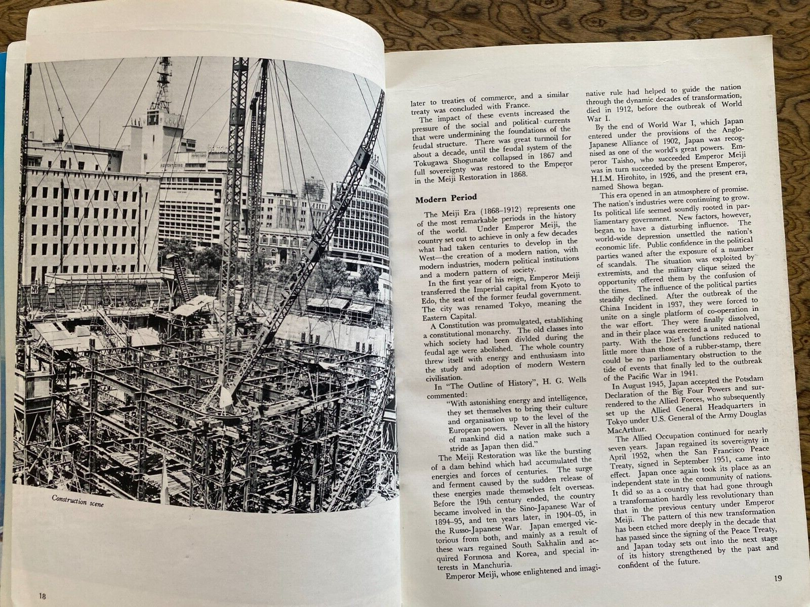 The Japan of Today 1962 Vintage Tourist Book 114 Pages