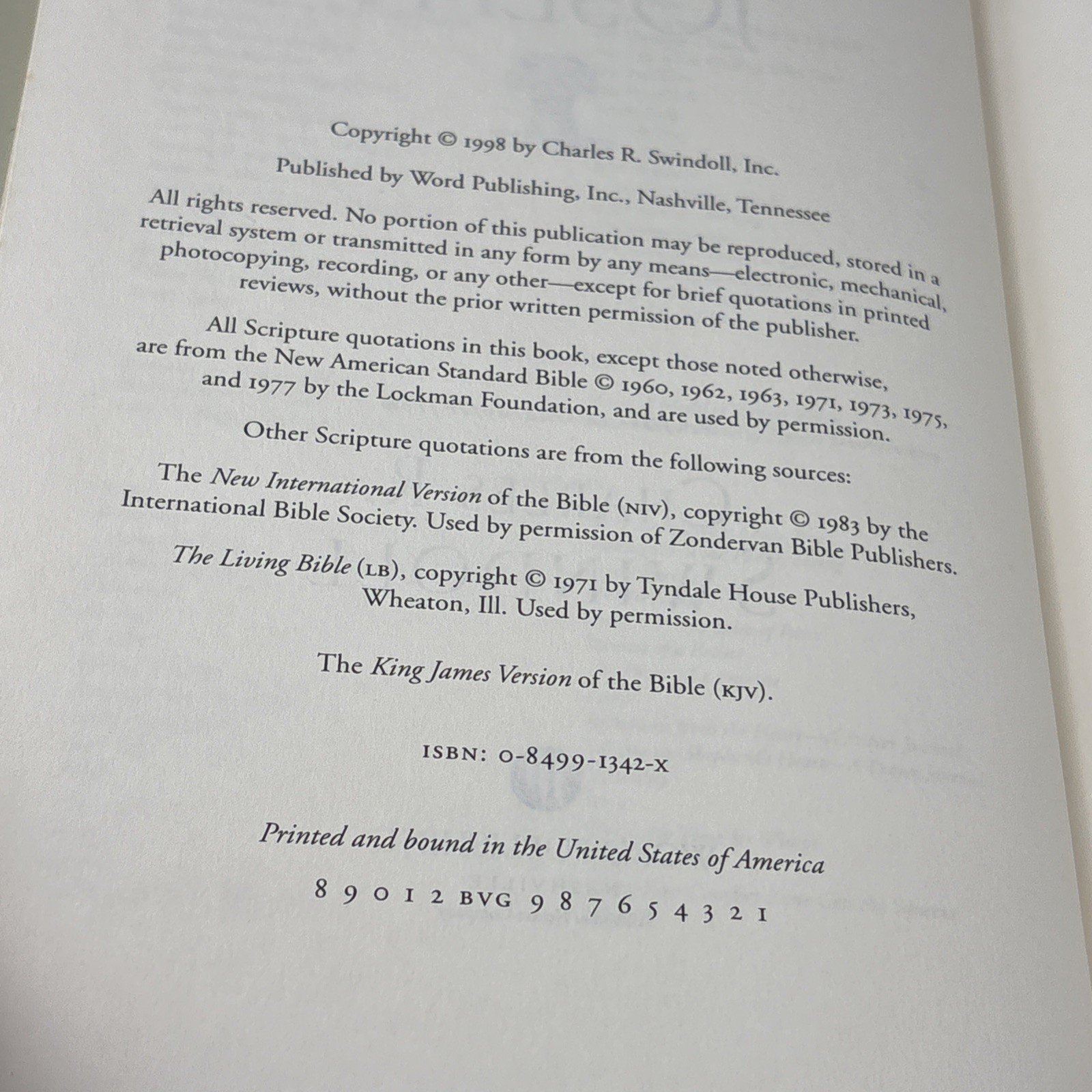 Charles R. Swindoll Great Lives from God’s Word Hardcover Volumes 1 – 4