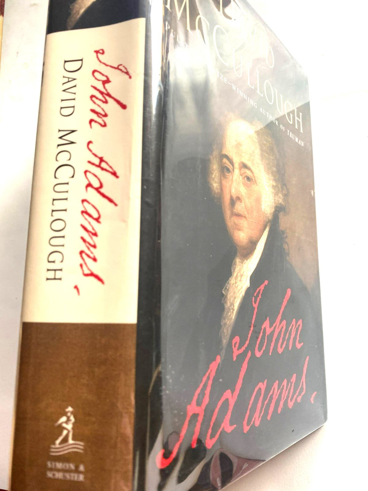 A RARE 1ST EDITION! JOHN ADAMS by DAVID MCCULLOUGH (2001) A FINE HARDCOVER W/DJ