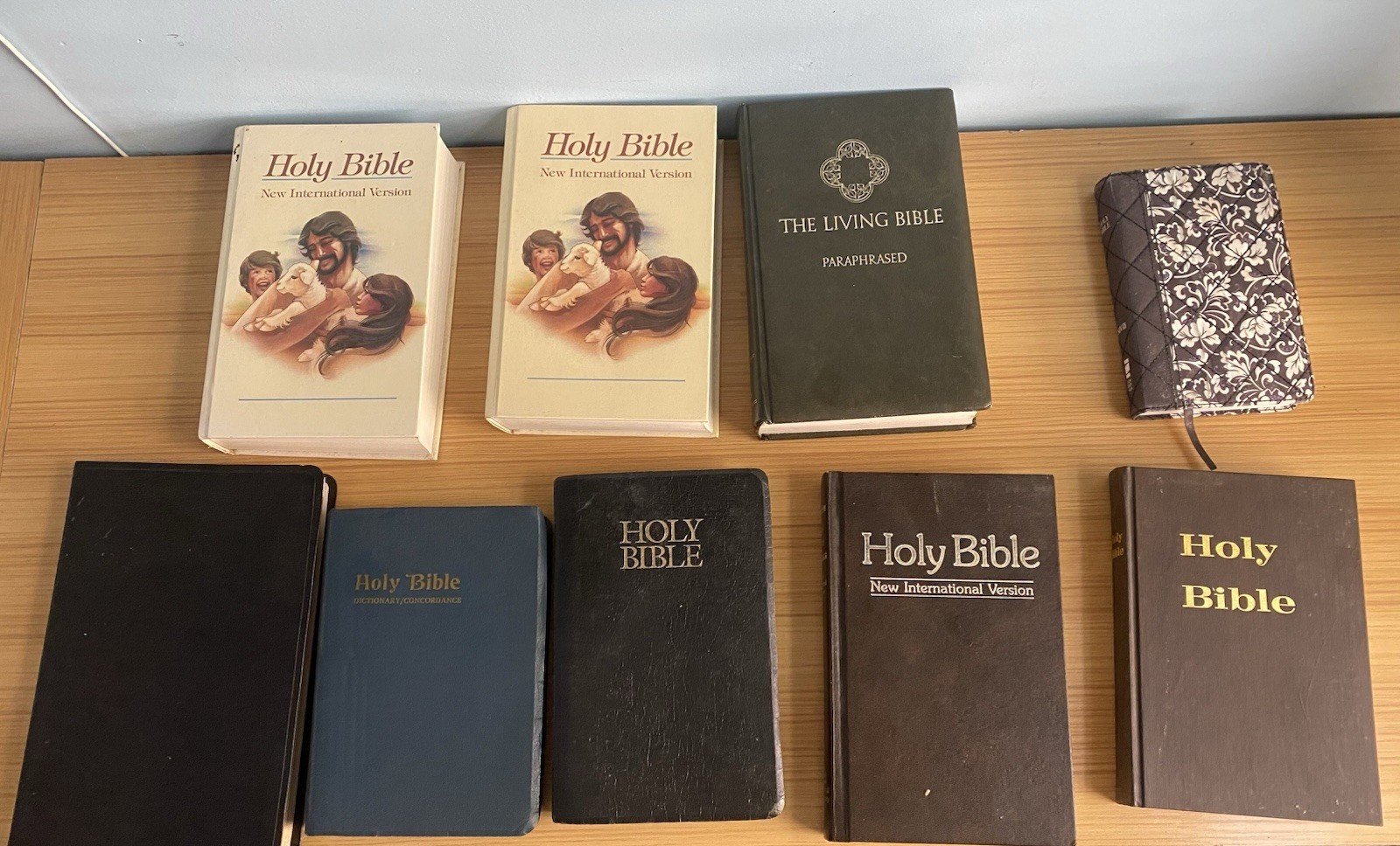 Bible lot (read description)
