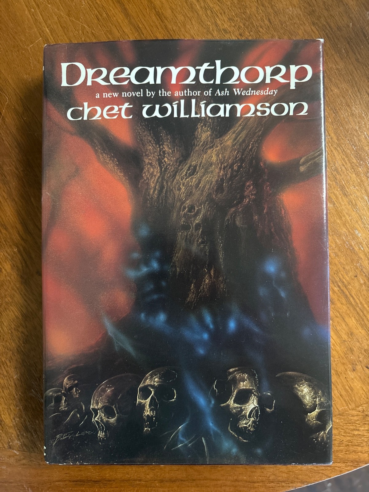 1989, Dreamthorp by Chet Williamson, Illus Bob Eggleton, Ist AUTHOR SIGNED