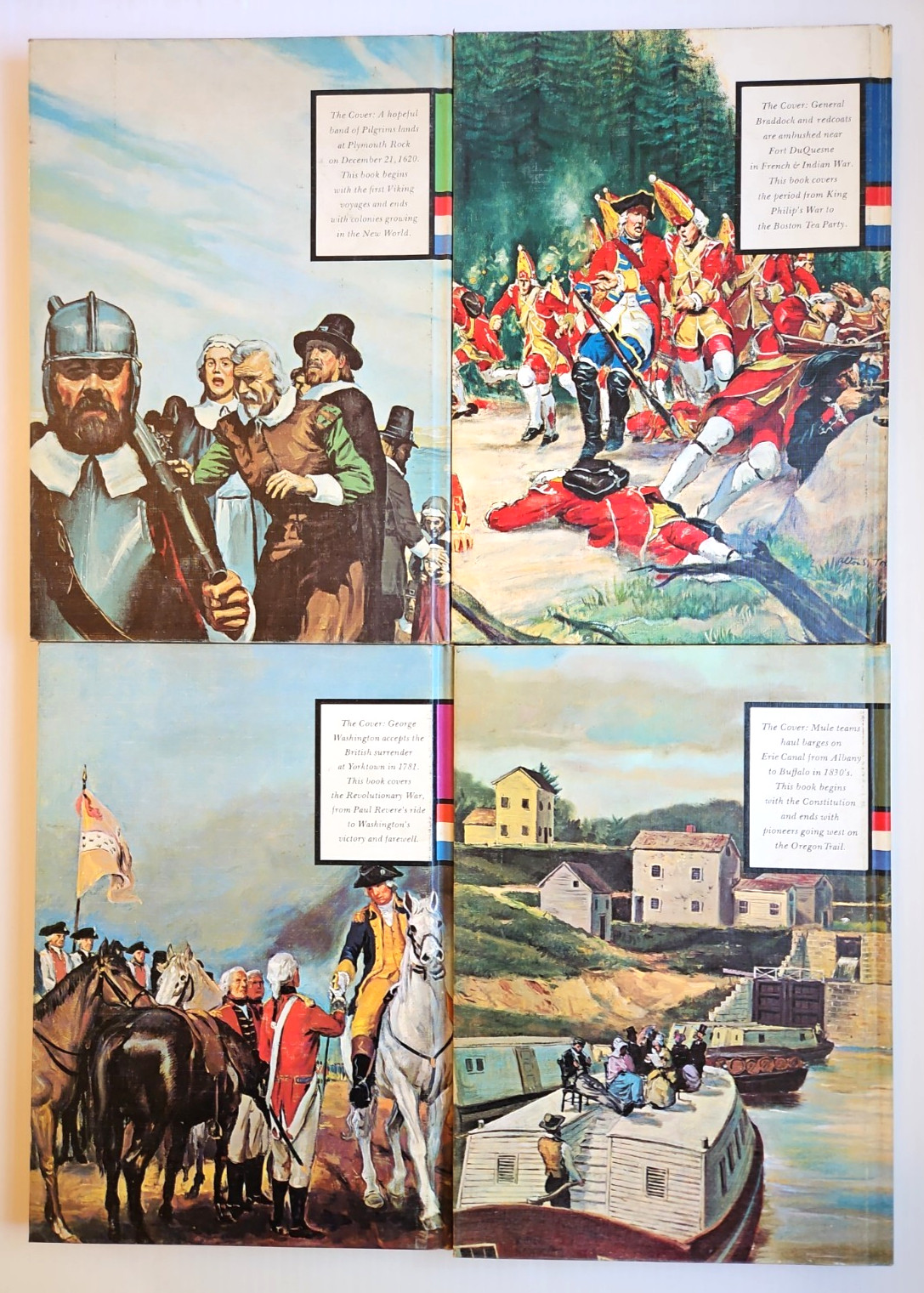 The Golden Book History Of The United States Complete Vol 1-12 1963 Hardcover