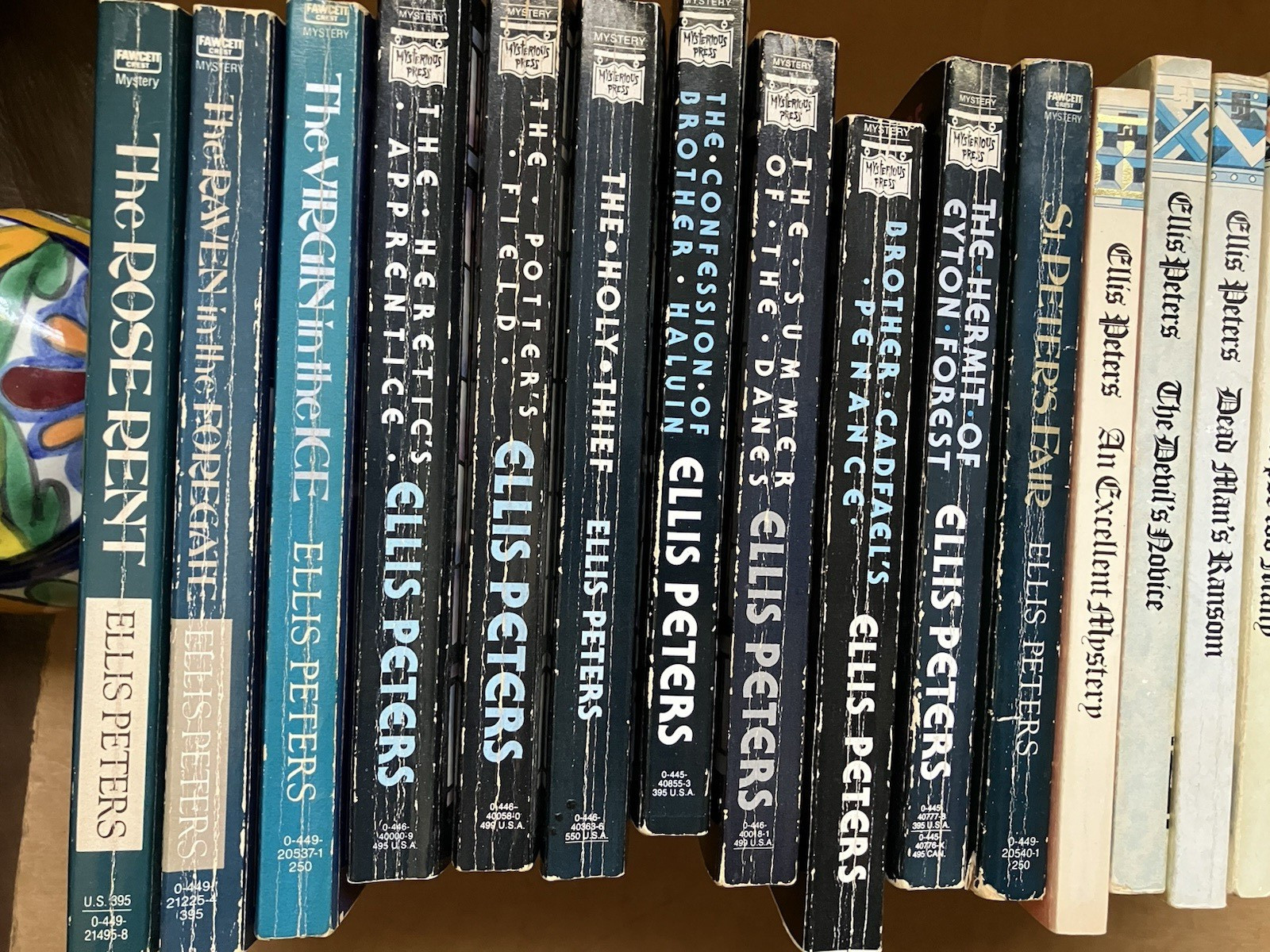 Ellis Peters Lot of 20 BROTHER CADFAEL Medieval Murder Suspense Paperbacks