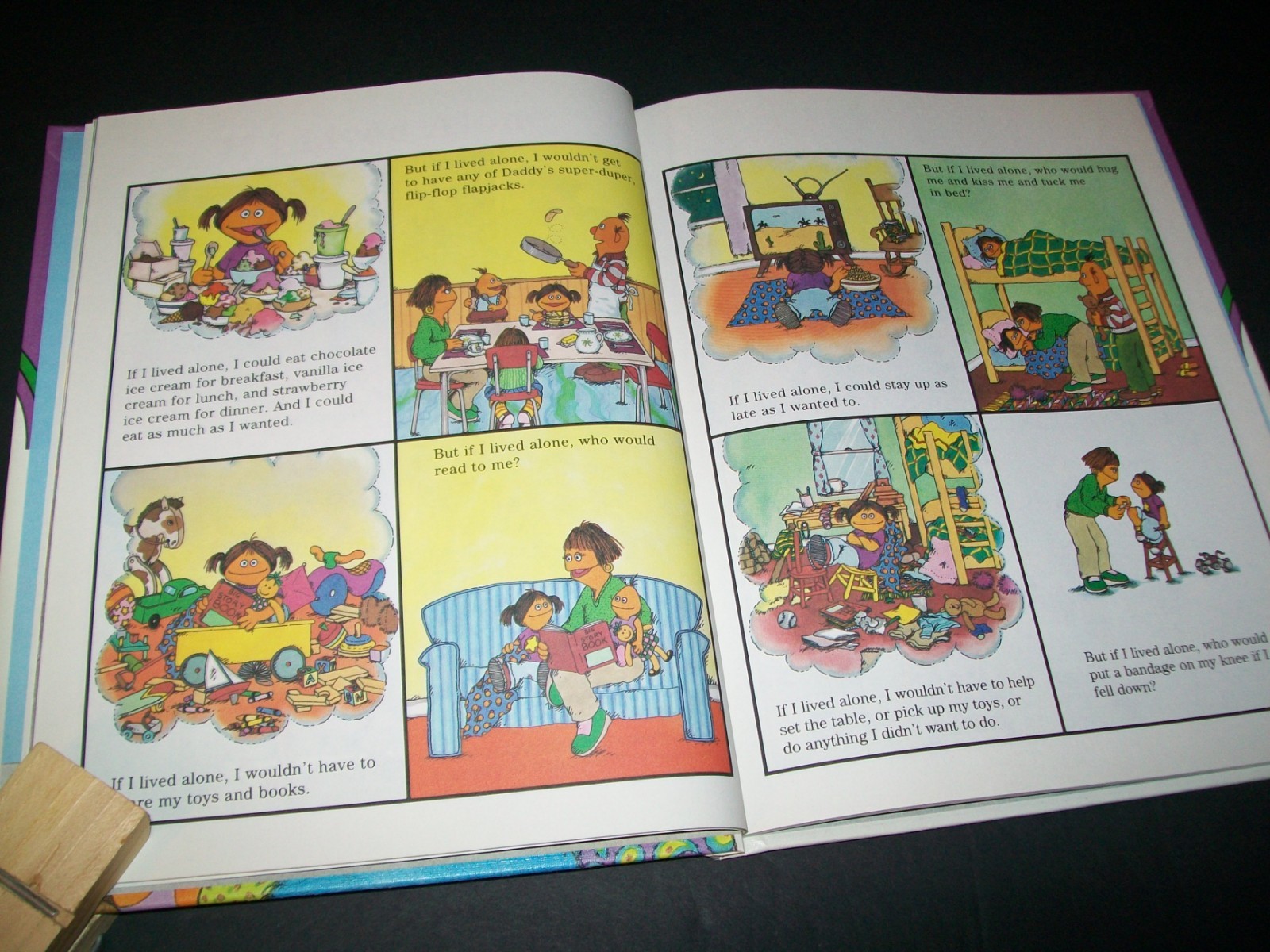 Vintage Sesame Street Books On My Way, Grover, Big Bird 1989 Lot of 6