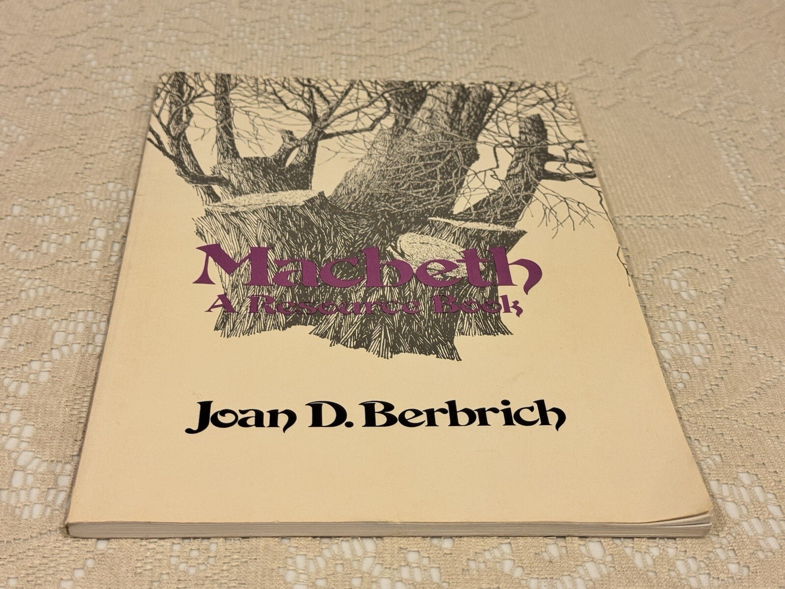MACBETH A RESOURCE BOOK by Joan D. Berbrich – Amsco R 484 W Paperback 1988