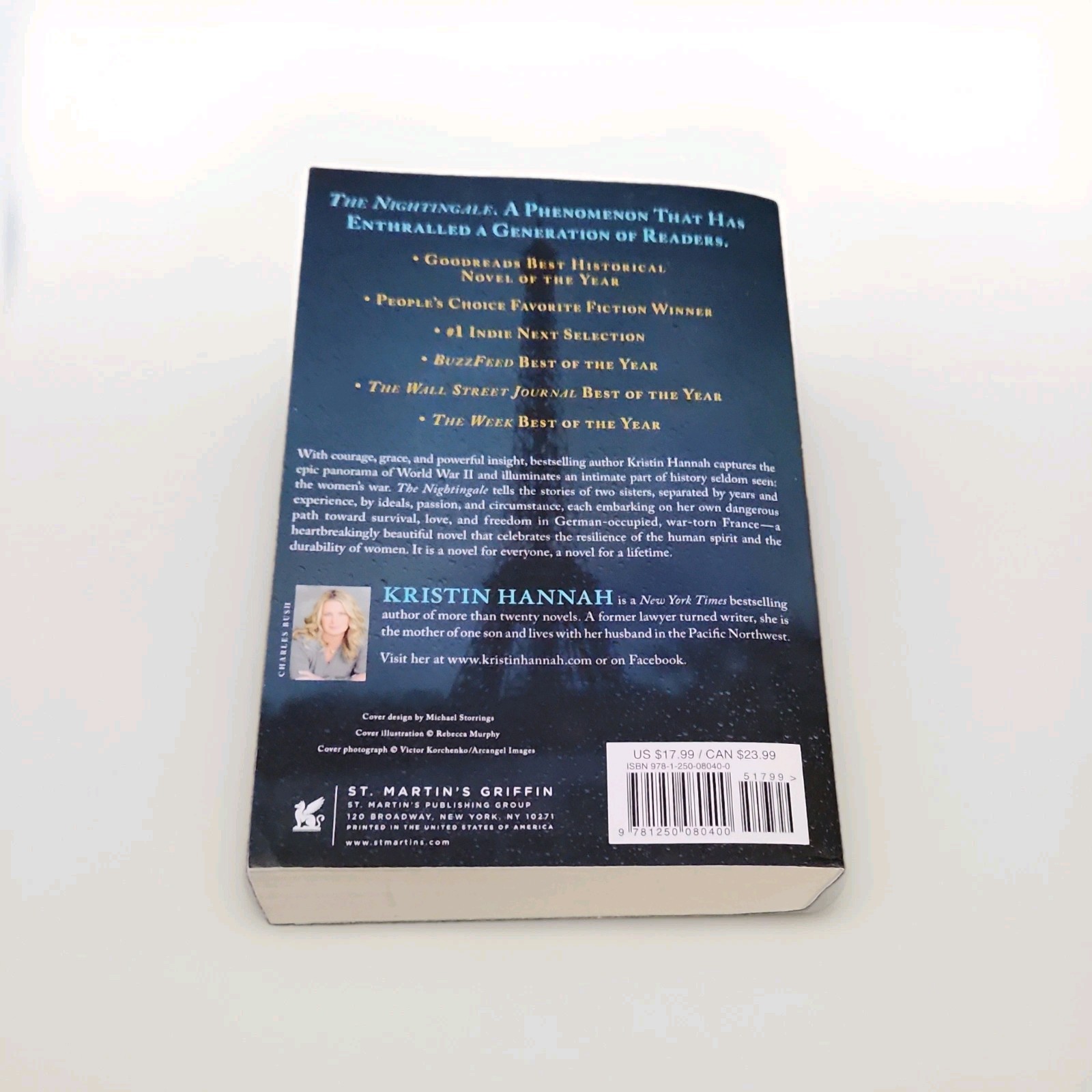 Kristin Hannah The Nightingale: A Novel Trade Paperback 2022 Printing