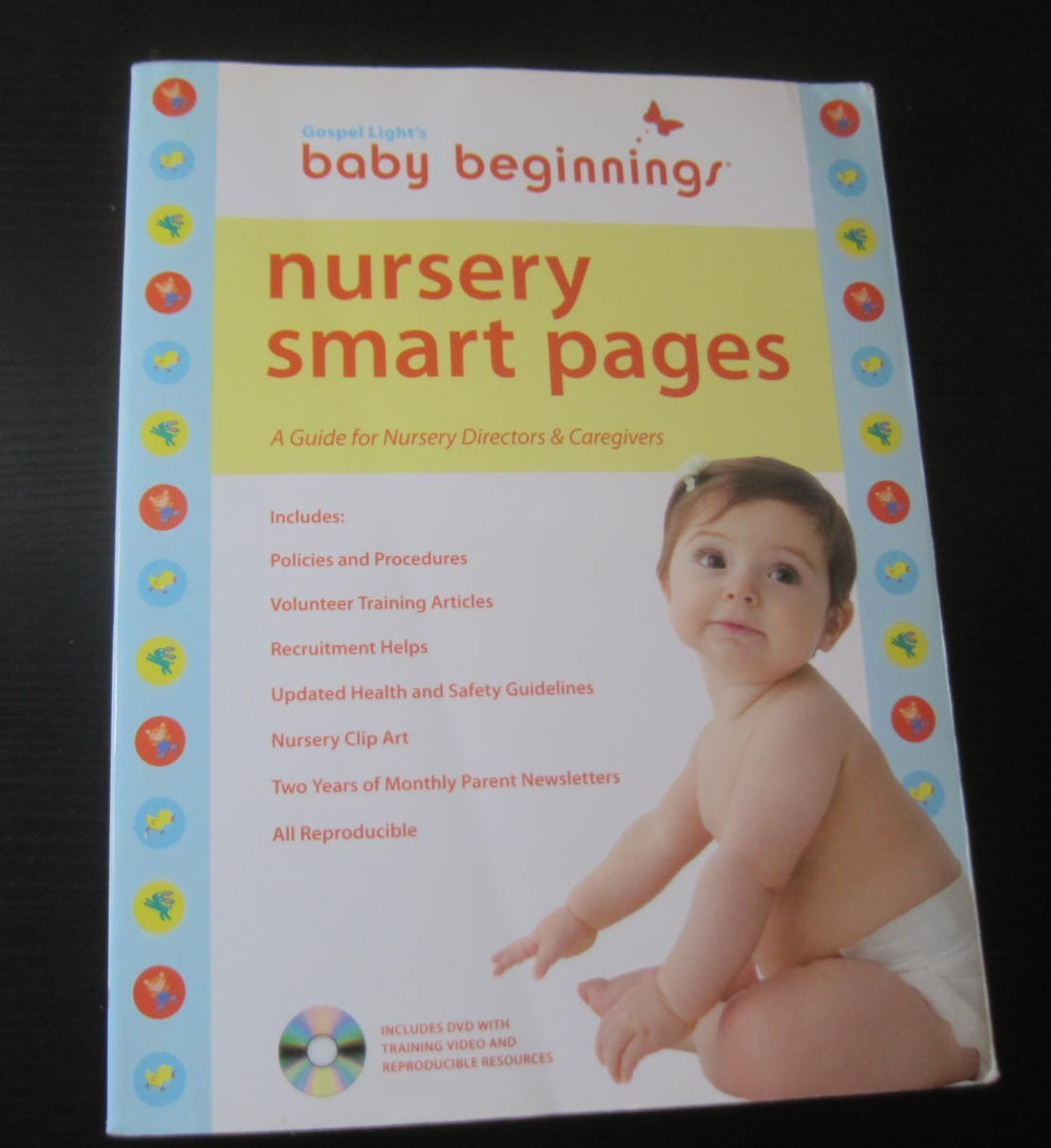 Nursery Smart Pages Gospel Light Baby Beginnings Book & CD Church Sunday School