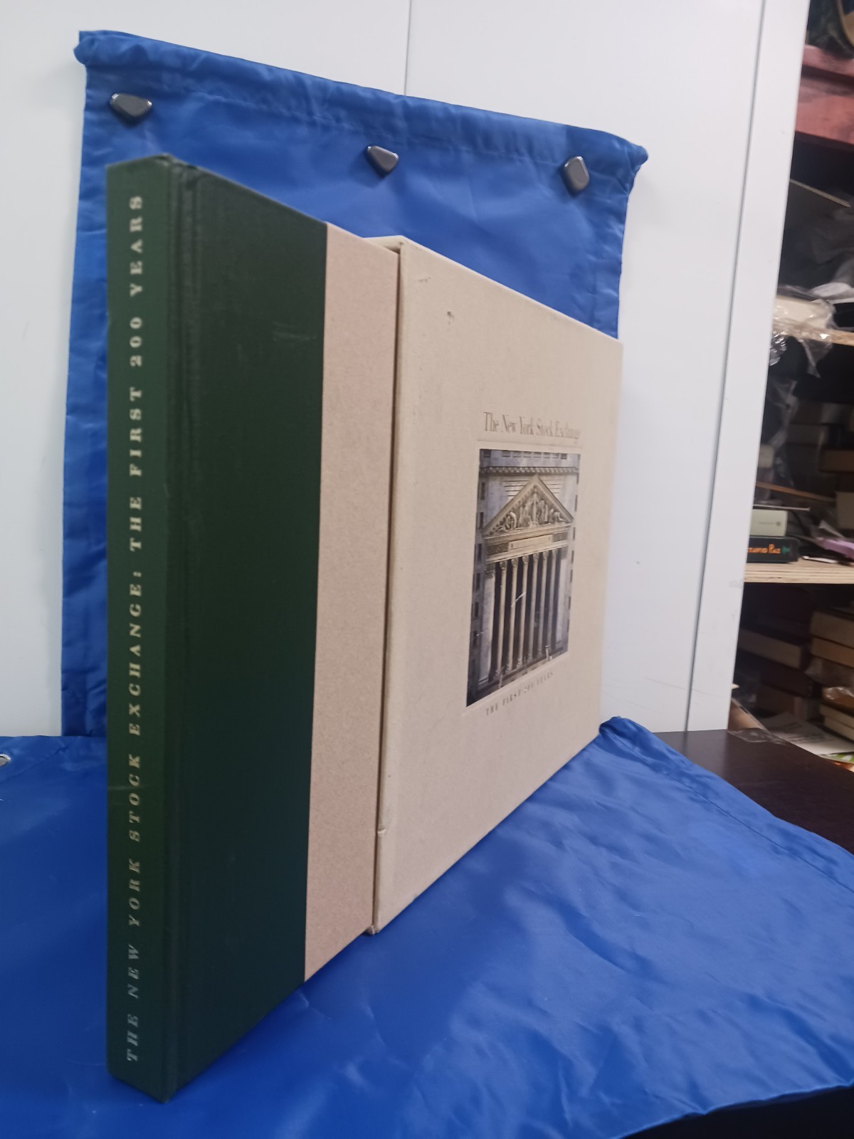 New York Stock Exchange: The First 200 Years – HC & Slipcase By James E Buck