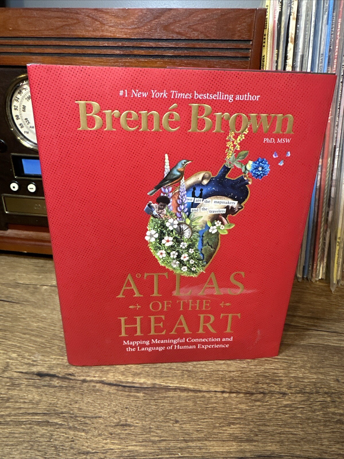 Atlas Of The Heart by Brene Brown Hardcover Meaningful Connections SelfHelp 1st!