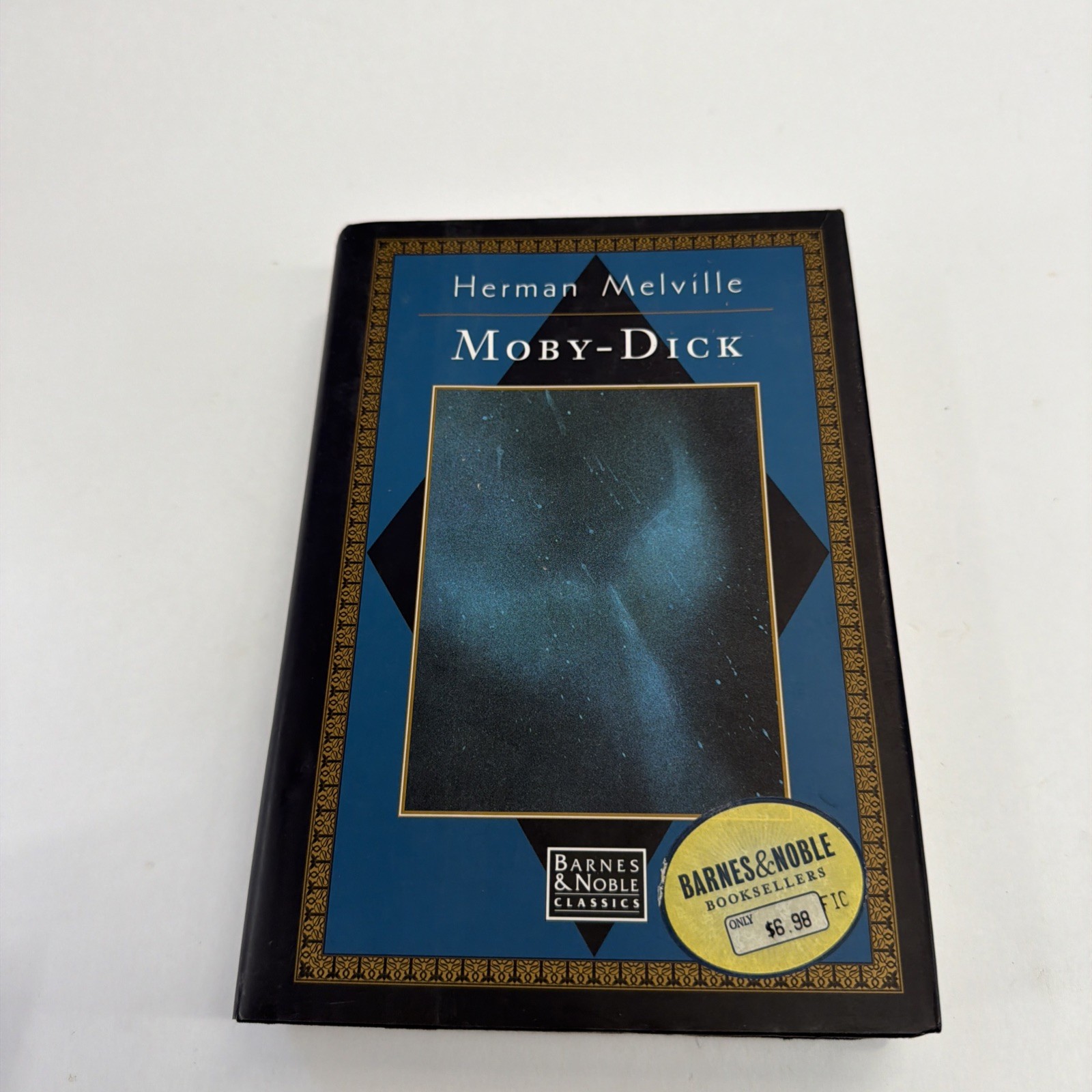 Moby-Dick by Herman Melville Barnes & Noble Classics Black Hardcover Book 1993