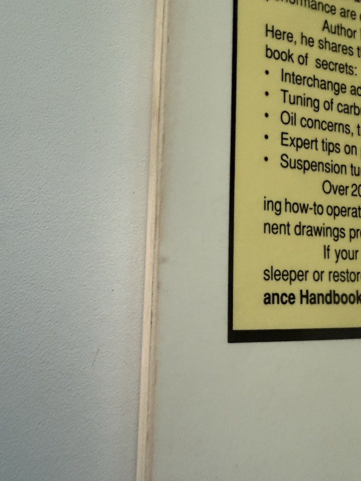 Porsche 356 Performance Handbook by Duane R. Spencer 1990