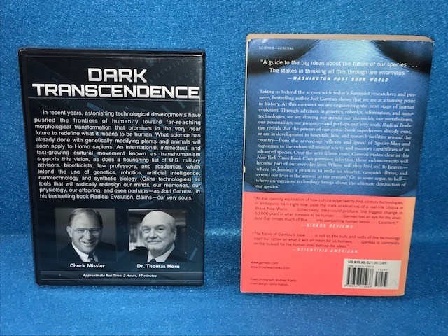 DARK TRANSCENDENCE DVD + Radical Evolution: Promise & Peril of Enhancing Minds
