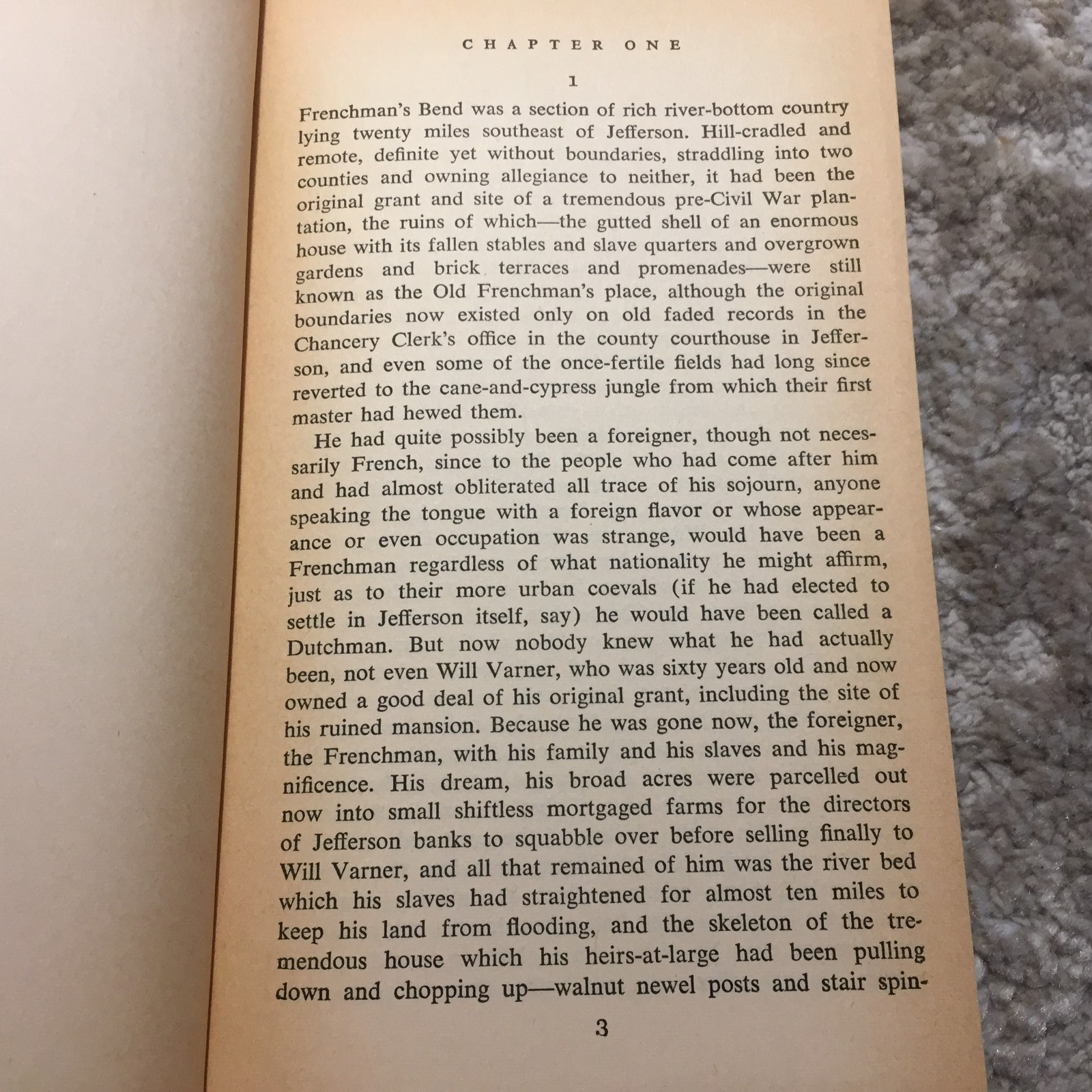 The Hamlet William Faulkner 1956 Vintage Books Family Ambition Paperback Book
