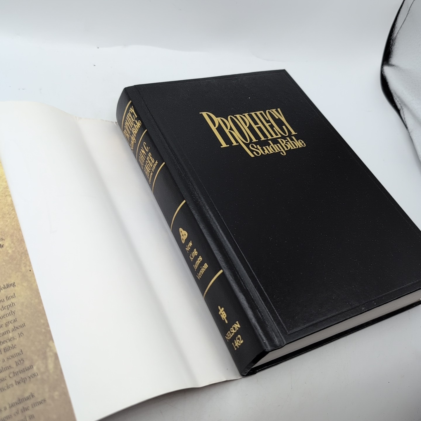 New King James Version Indexed Prophecy Study Hardcover by Thomas Nelson