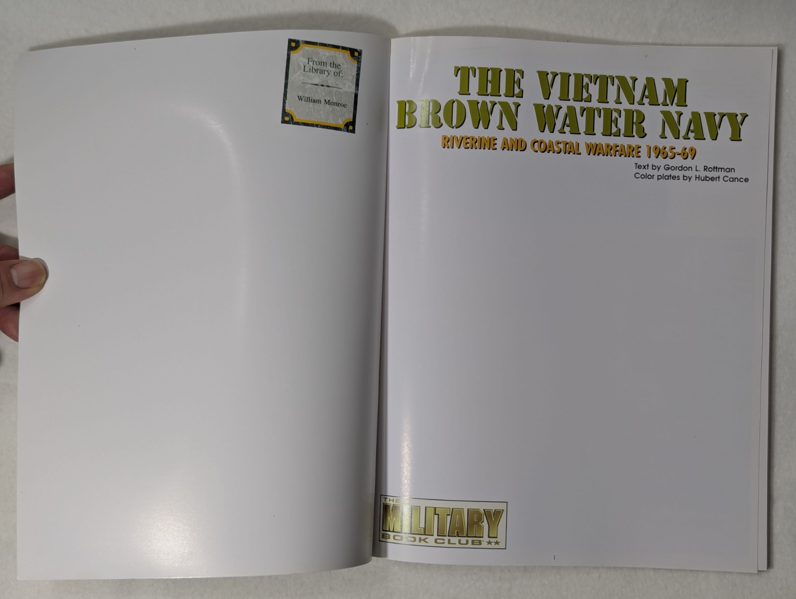 Vietnam Brown Water Navy Riverine and Coastal Warfare 1965-69 Gordon L. Rottman
