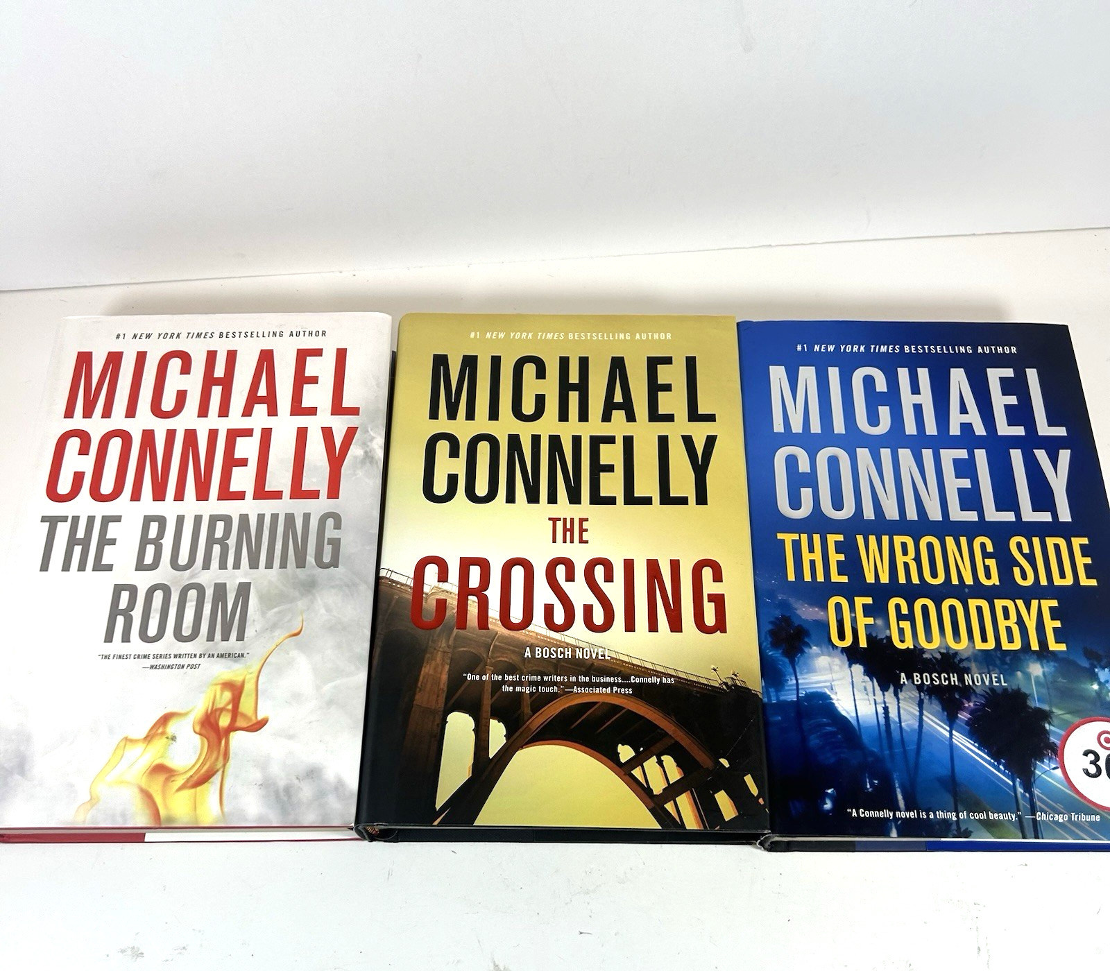 Michael Connelly Novels Lot of 9 Bosch Series HC/DJ Crime Fiction 1st Edition