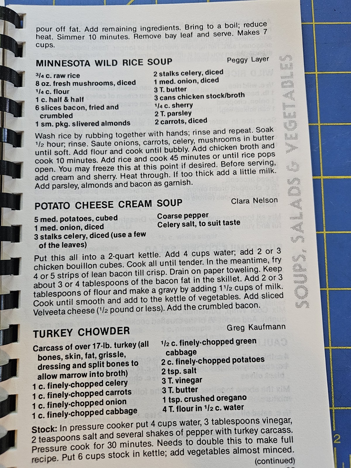 1988 Heavenly Cookbook Our Saviors Lutheran Church – Chippewa Falls Wisconsin