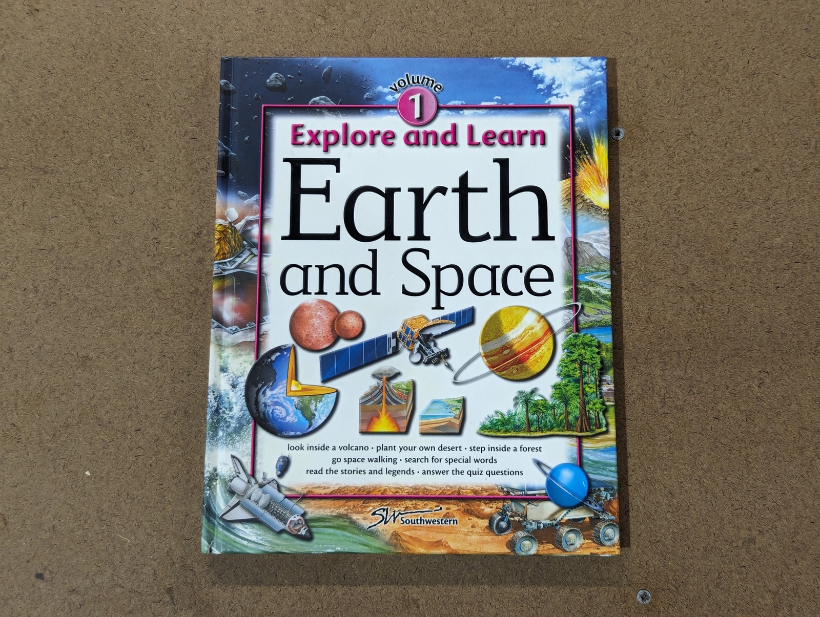 Lot of 6 Explore and Learn Books by Southwestern – Educational Series – #1-6