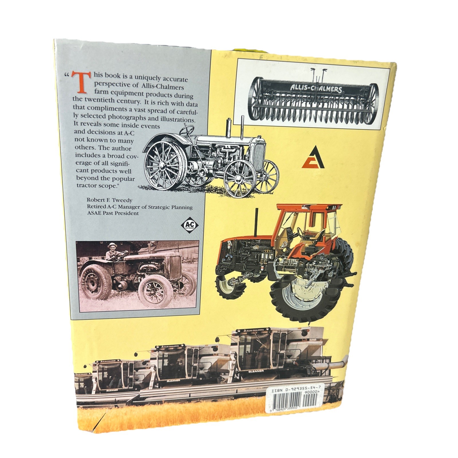 Allis-Chalmers Farm Equipment 1914-1985 / Norm Swinford 1994 Hardcover ASAE