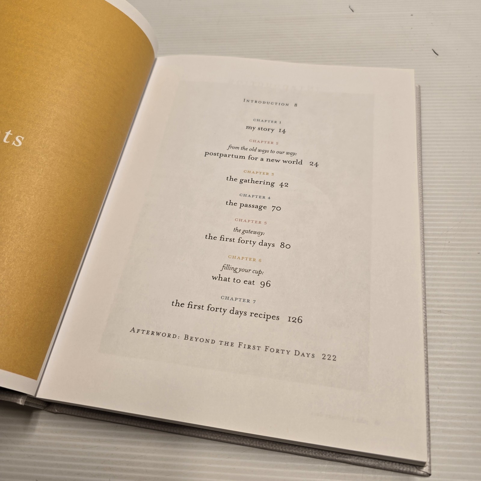 The First Forty Days: The Essential Art of Nourishing the New Mother (Hardcover)